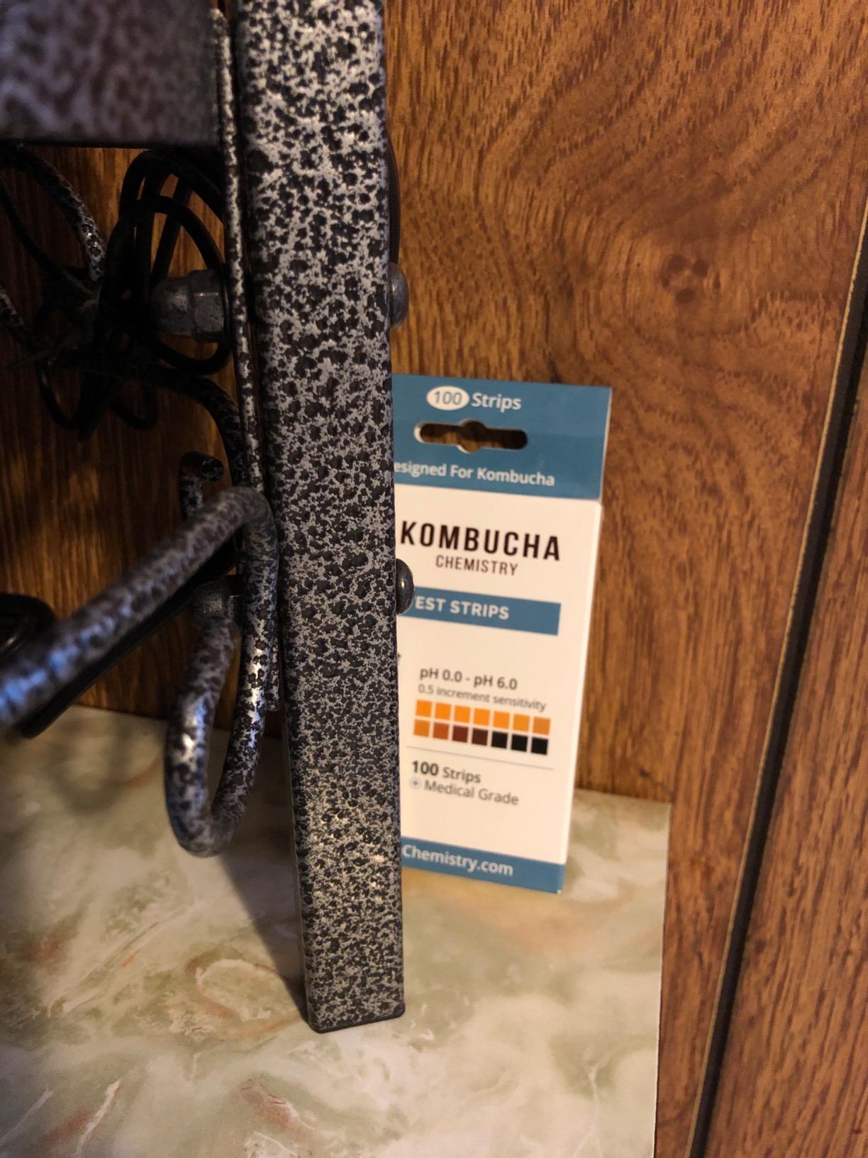 pH Test Strips for Kombucha Brewing 0-6 (0.5 Intervals) 100pc Kit customer photo 1