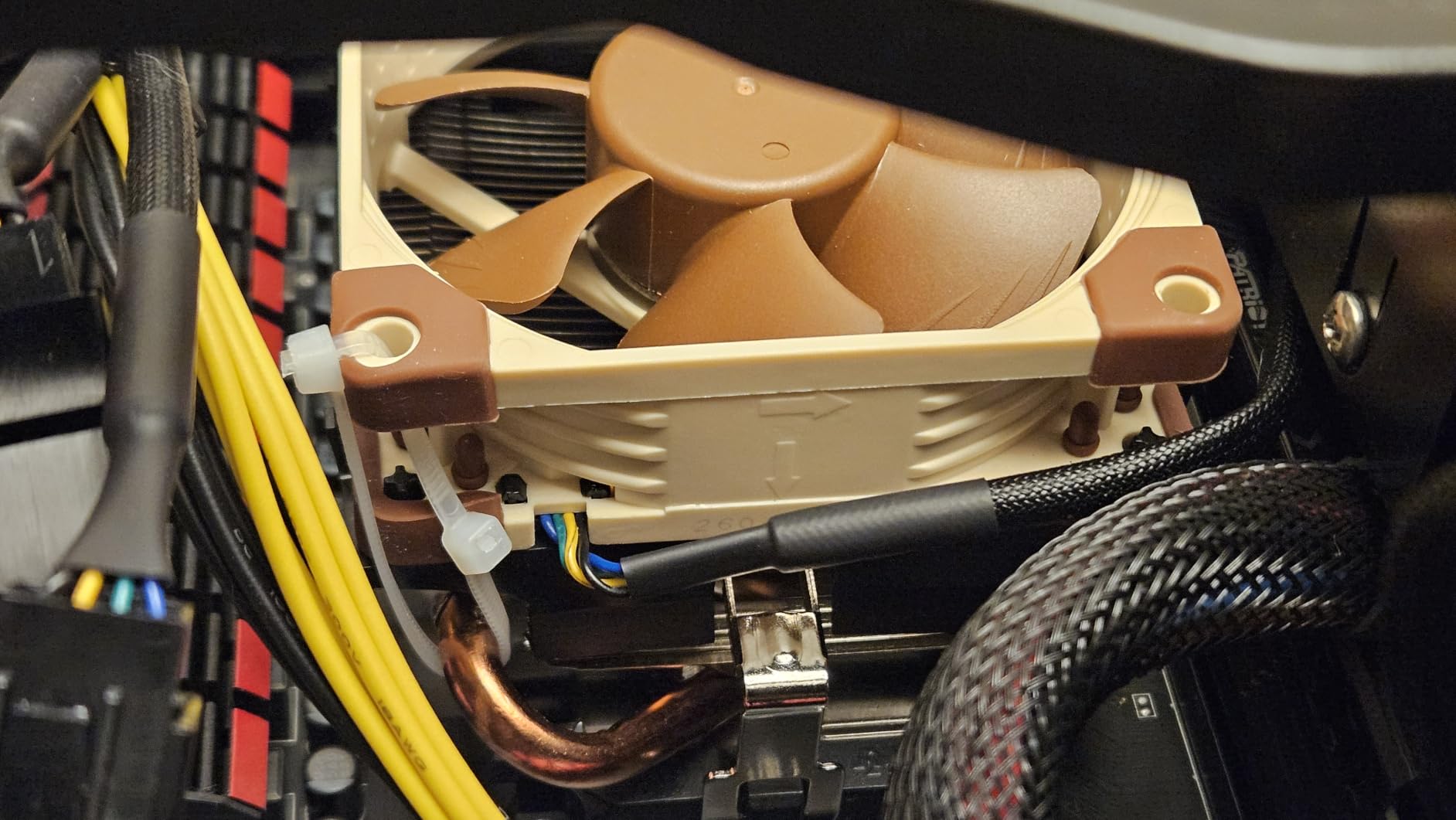 SilverStone Technology Low Profile 95W or More AMD Socket AM2/AM3/AM4/FM1/FM2 CPU Cooler Only 54mm Tall Cooling (RL-KR01) customer photo 1