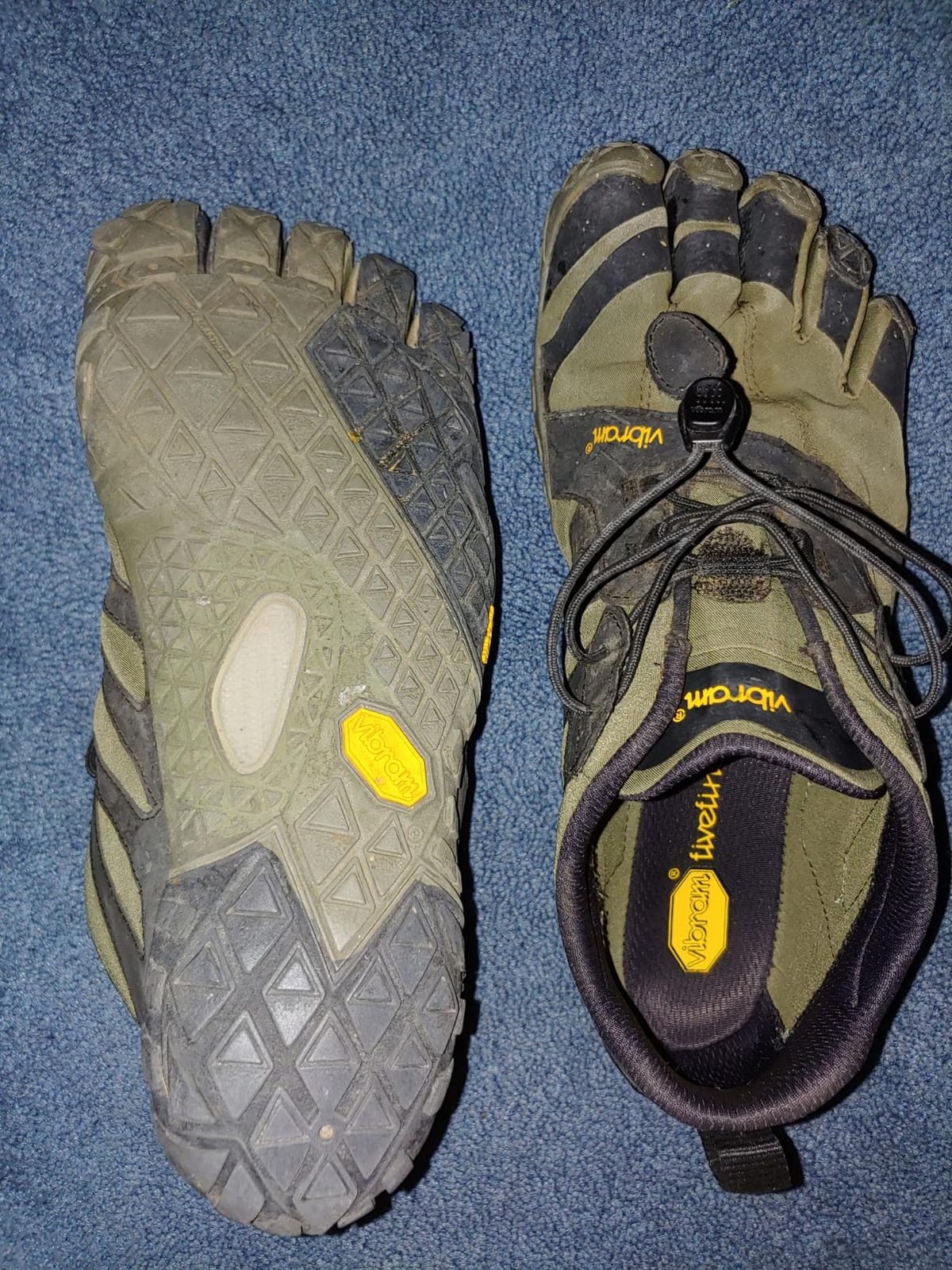 Vibram Men's FiveFingers V-Trail 2.0 | Barefoot Trail Running & Off-Road Shoes with Megagrip Outsole customer photo 2