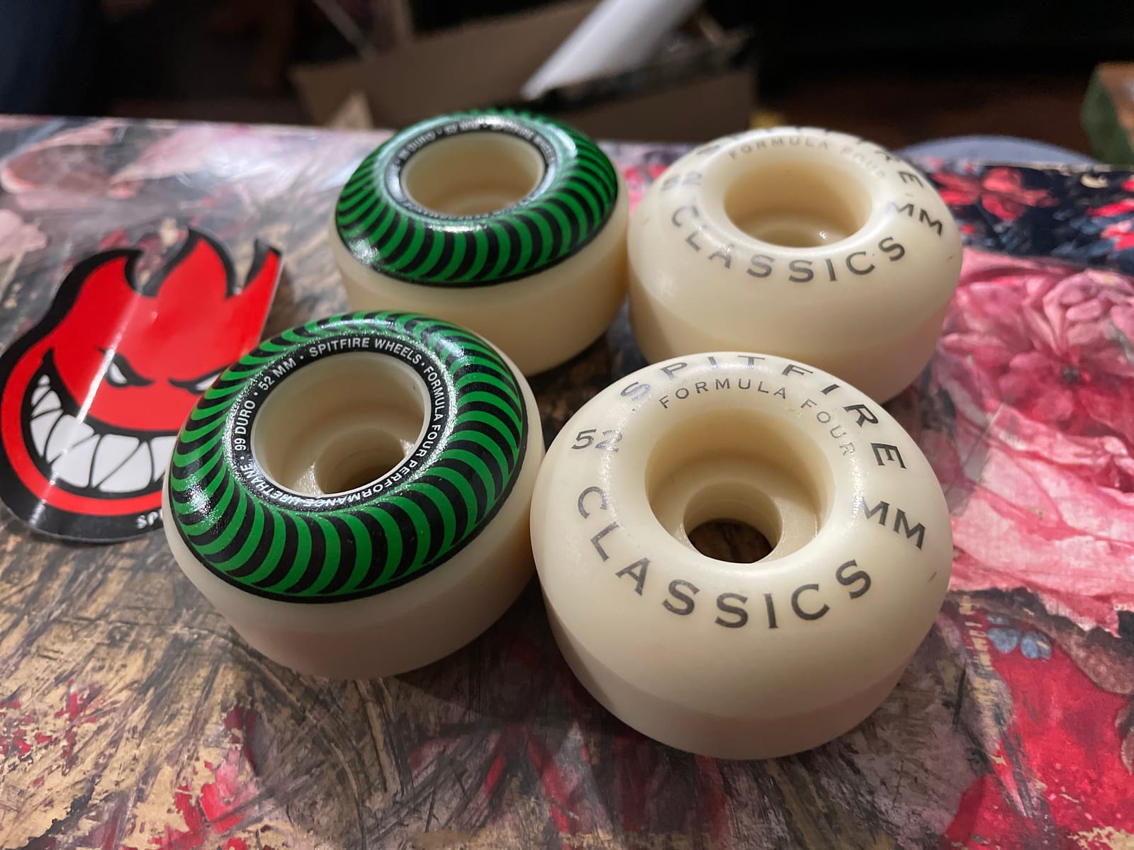 Spitfire Formula Four Lock-Ins Skateboard Wheels customer photo 2
