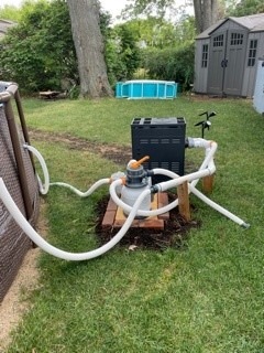 Bestway 58498E Flowclear 1500 Gallon Sand Filter Pool Pump for Above Ground 300 to 11,200 Gallon Swimming Pools with Adapter (Sand is Sold Separately) customer photo 2