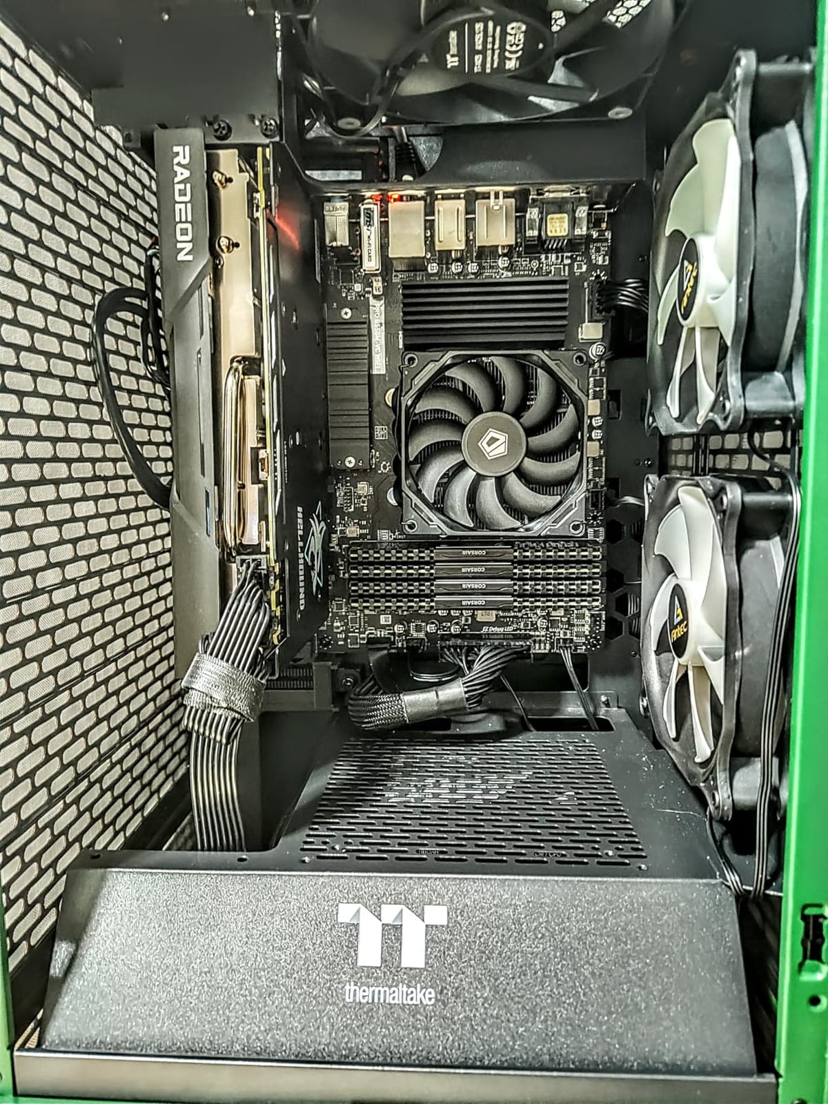 ID-COOLING IS-40X V3 45mm Low Profile CPU Cooler, 4 Heatpipes, Slim Fan customer photo 1