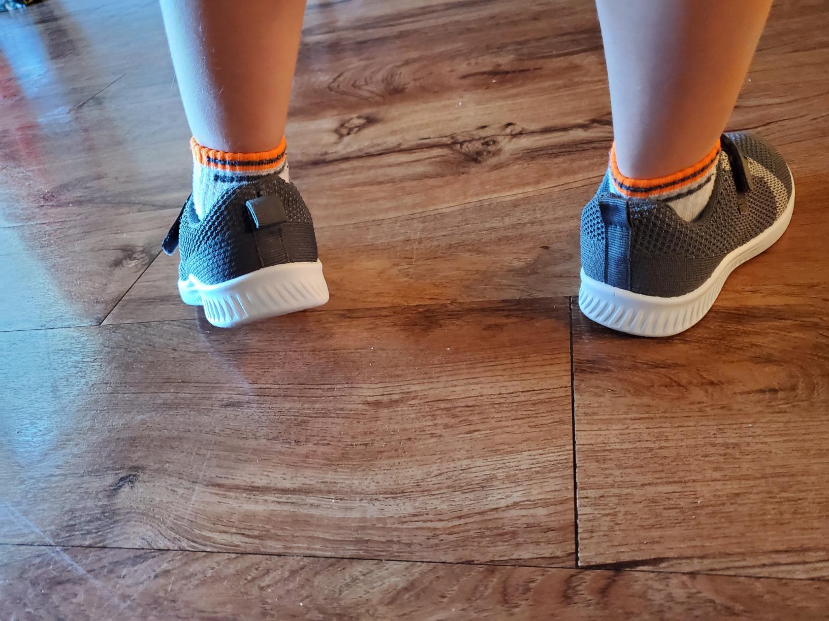 nerteo Toddler/Little Kid Boys Girls Shoes Running/Walking Sports Sneakers customer photo 2