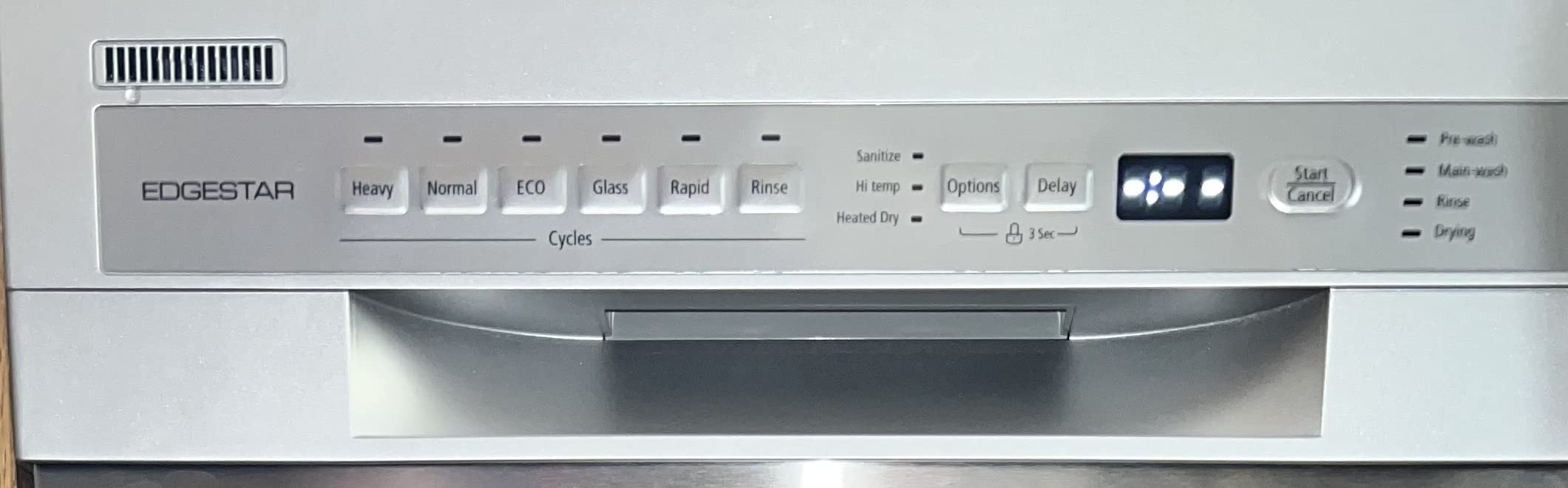 EdgeStar BIDW1802SS 18 Inch Wide 8 Place Setting Built-In Dishwasher customer photo 1
