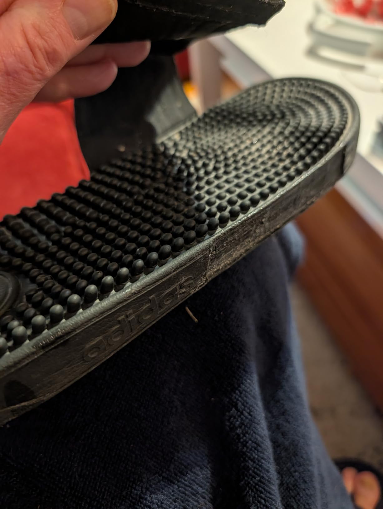 adidas Unisex-Adult Adissage Slides customer photo 2
