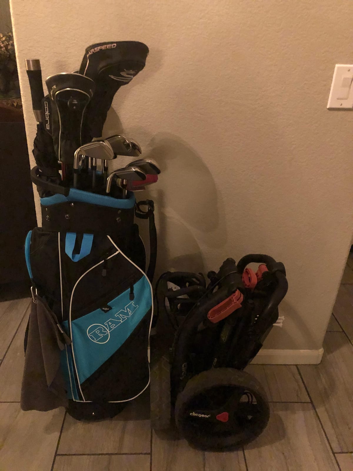 Ram Golf Lightweight Ladies Cart Bag with 14 Way Dividers customer photo 2