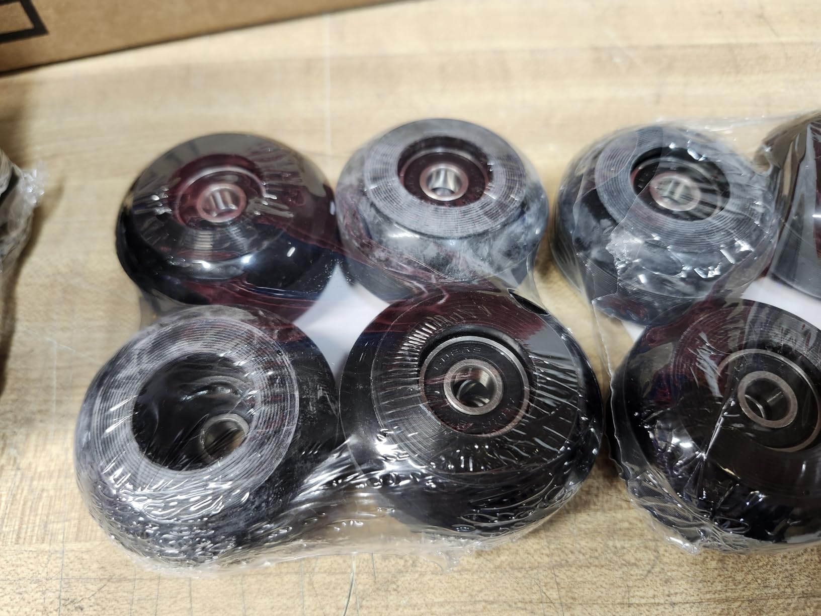 NONMON 4pcs Skateboard Wheels 52mm 95A with Bearings | Street Wheels for Street Tricks Longboard Cruiser customer photo 1