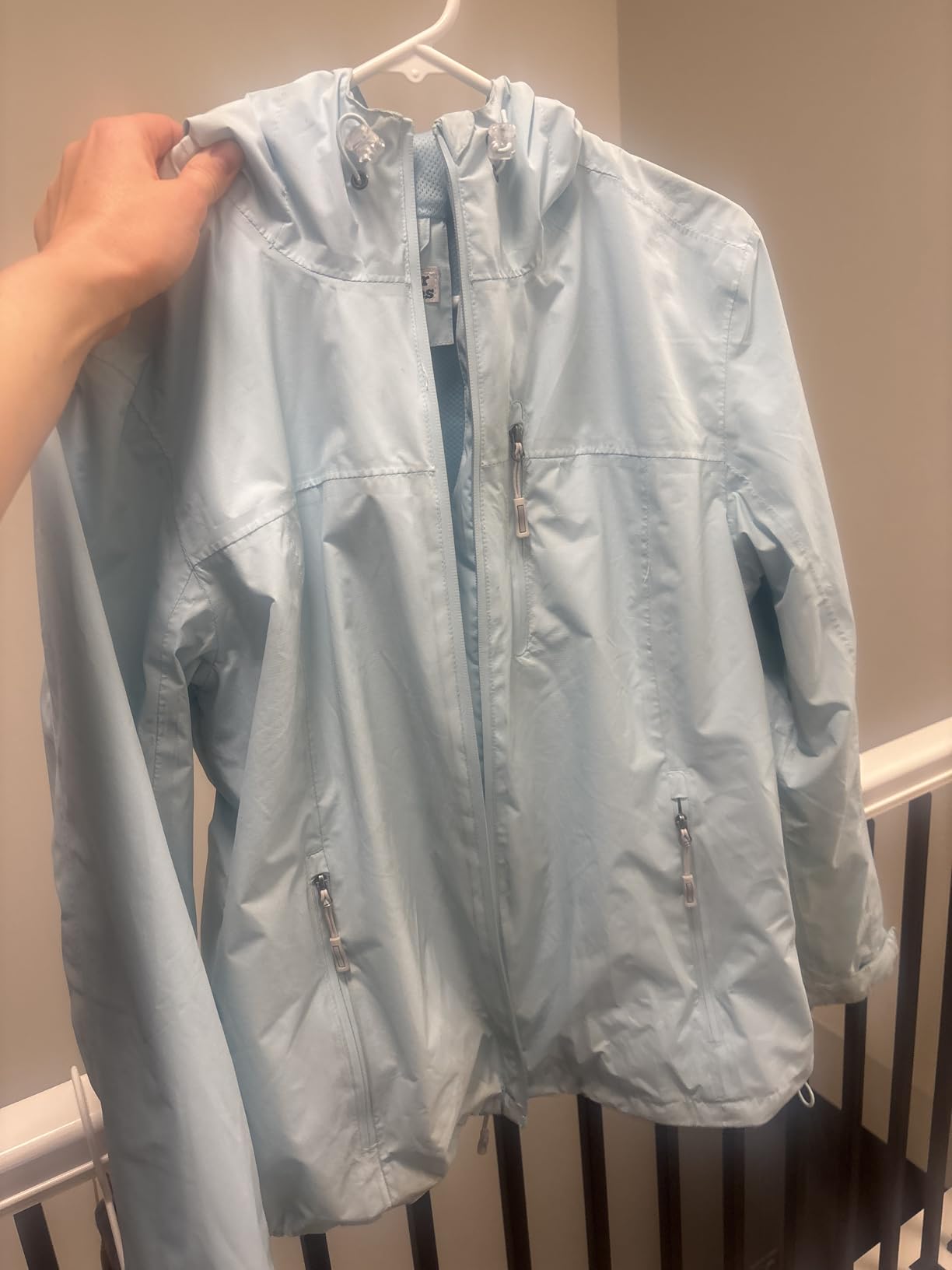 Packable Rain Jacket Women Waterproof Raincoat with Hood customer photo 2