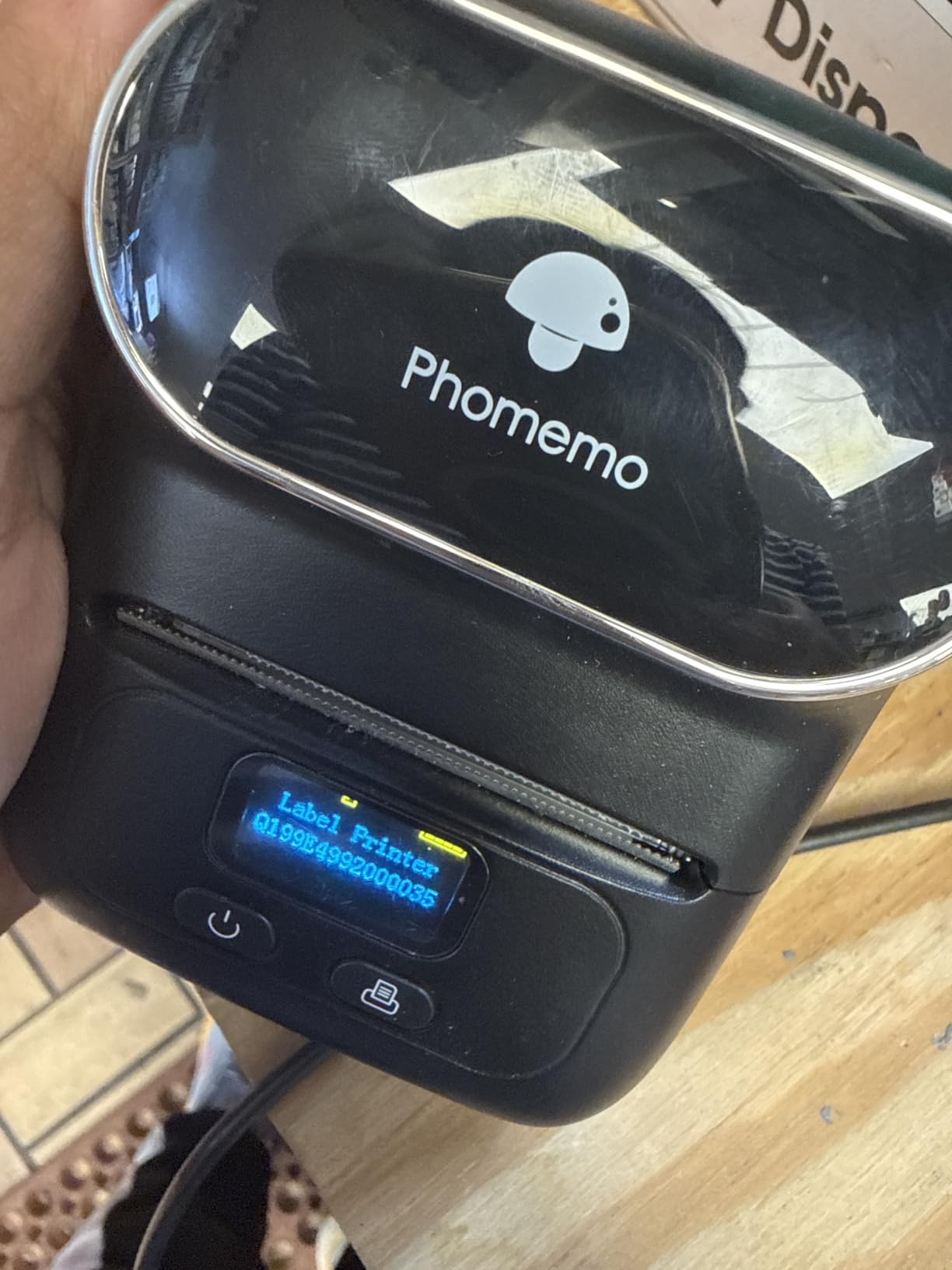 Phomemo M110 Label Printer, Portable Thermal Sticker Printer with Display customer photo 2