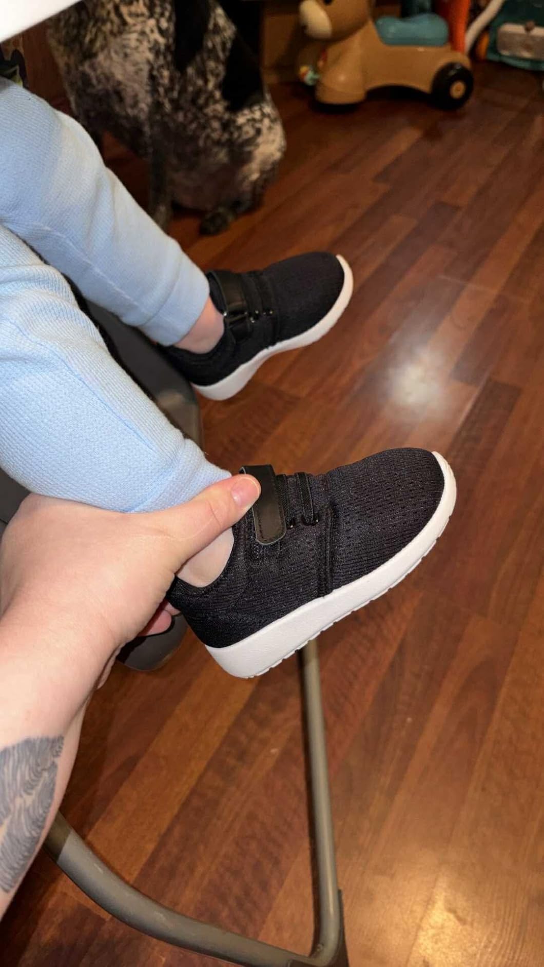 HIITAVE Toddler/Little Kid Boys Girls Shoes Running/Walking Sports Sneakers | Casual Shoes customer photo 1