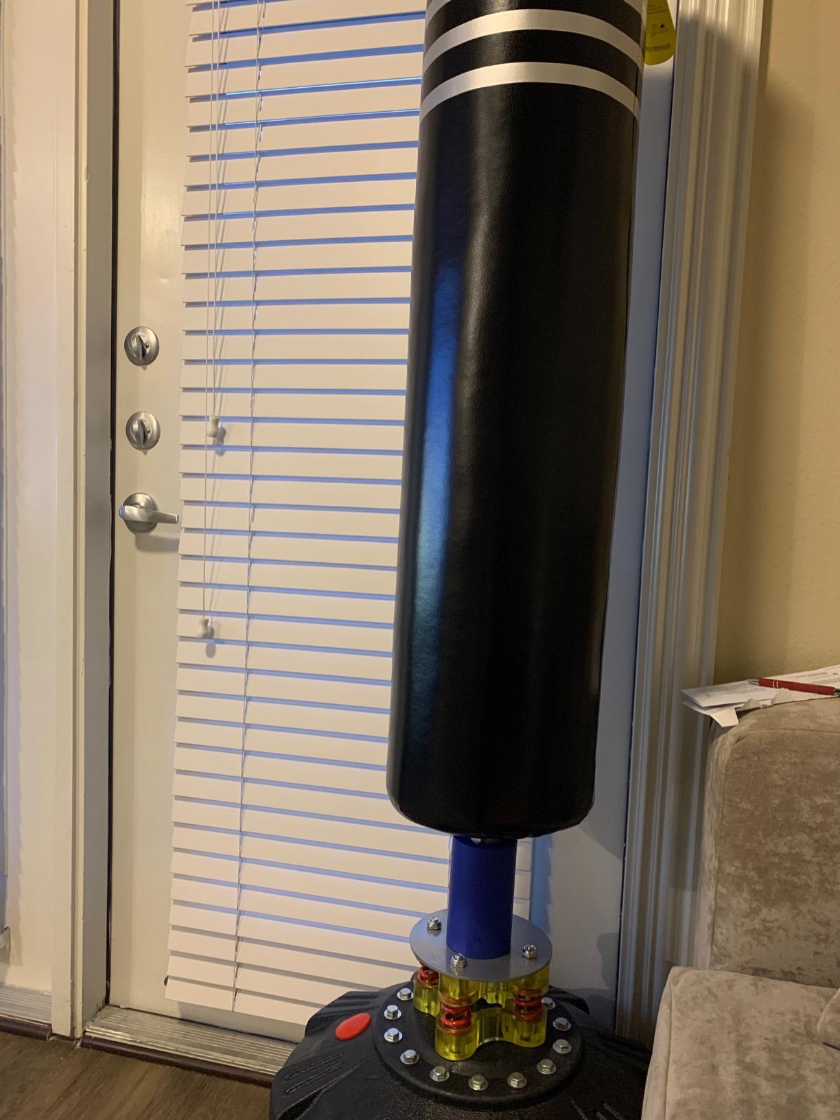 Punching Bag Heavy Boxing Bag with Suction Cup Stand- Freestanding Punching Bag for Adults Kickboxing Bags Kick Punch Bag for Home Gym Boxing Training Black, 69