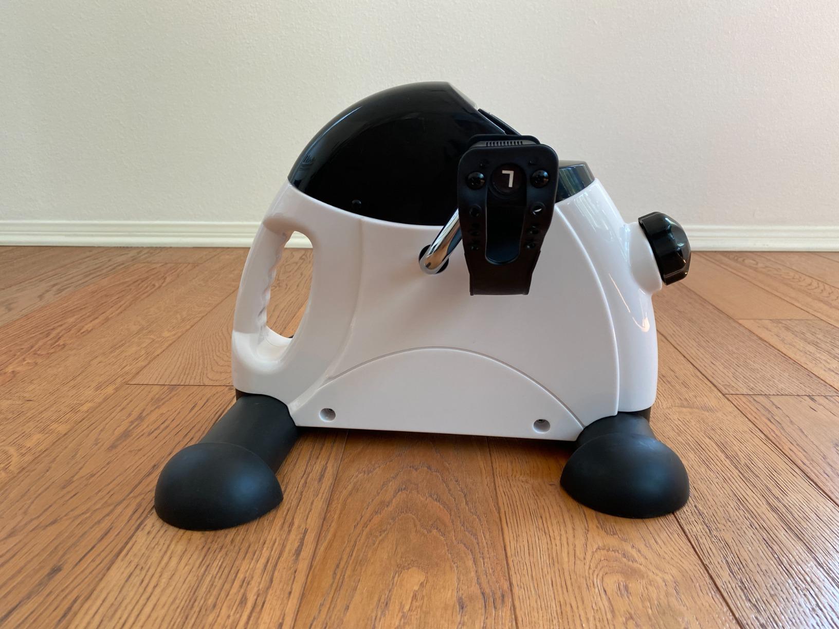 Pedal Exerciser Under Desk Exercise Bike for Leg and Arm Cycling and Recovery Exercise customer photo 1