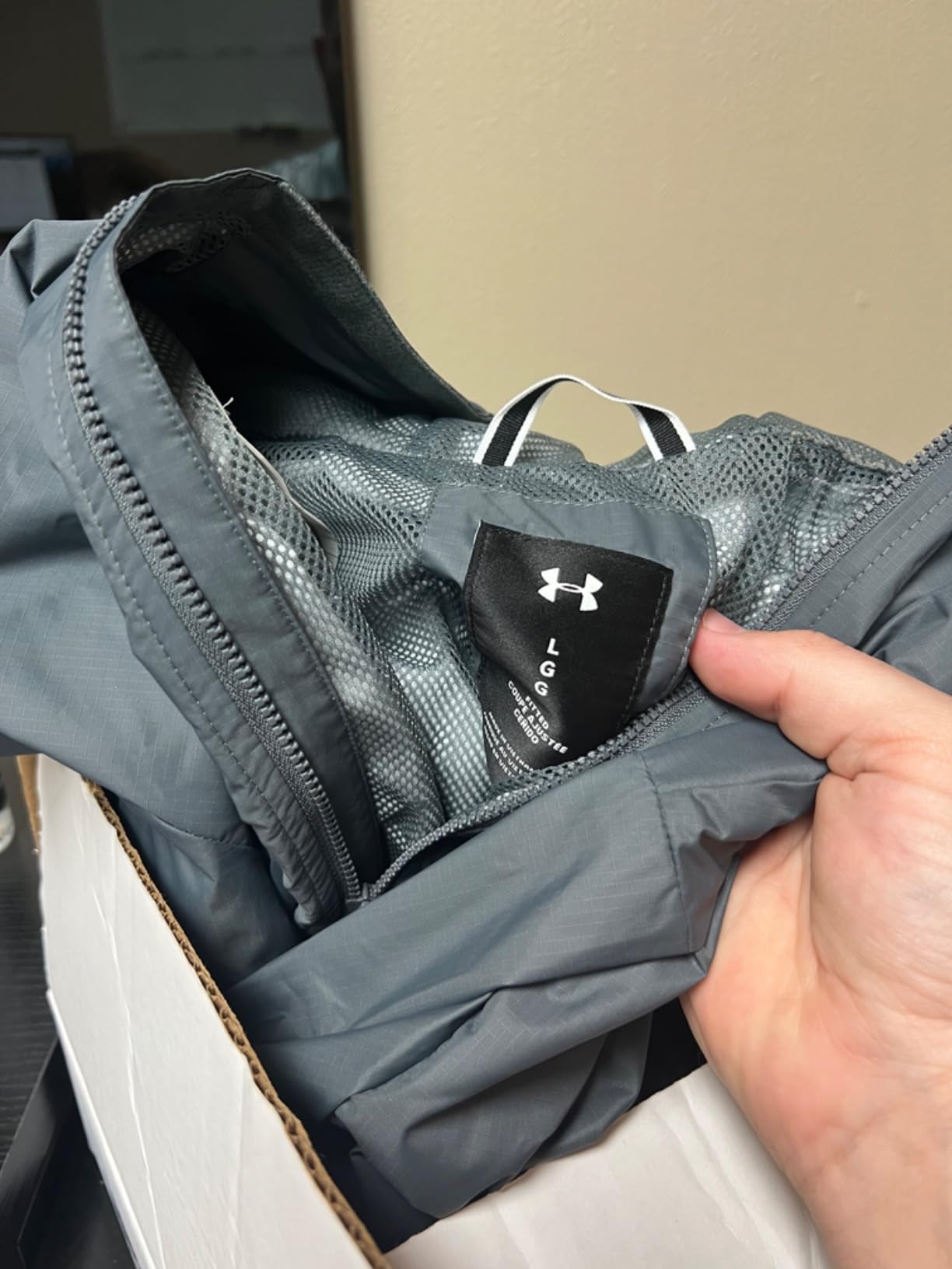 Under Armour Men's Forefront Rain Jacket customer photo 1
