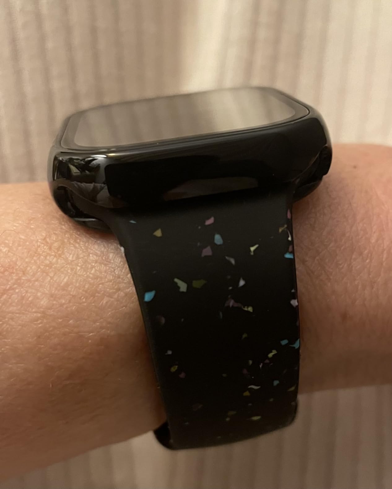Sport Band Compatible with Apple Watch Bands 49mm 46mm 45mm 44mm 42mm 41mm 40mm 38mm, Soft Silicone Replacement Strap with Classic Clasp for iWatch Series 11 10 9 8 7 6 5 4 3 2 1 SE Ultra Women Men customer photo 2