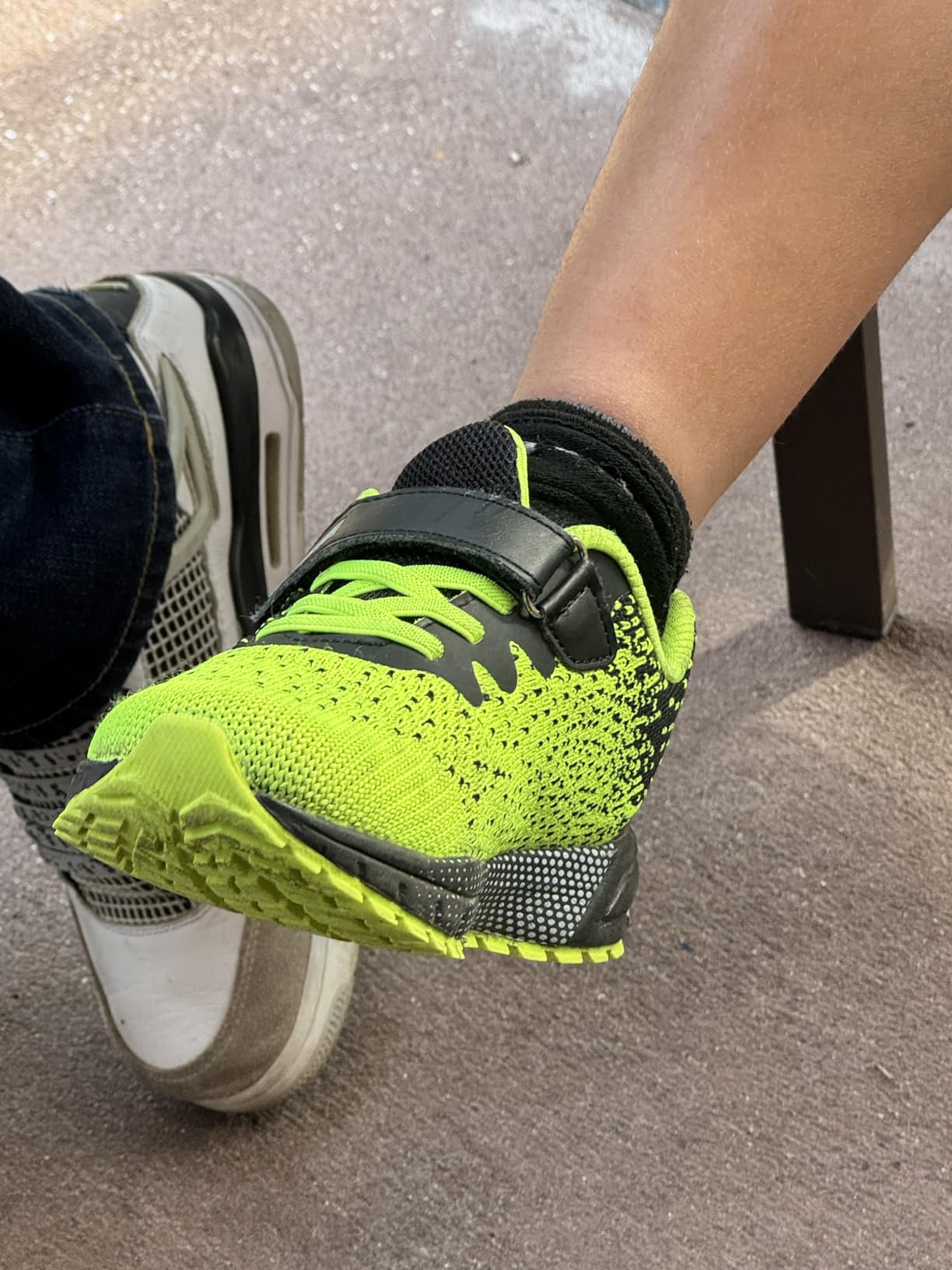 KUBUA Kids Sneakers Lightweight Boys Girls Tennis Shoes customer photo 1