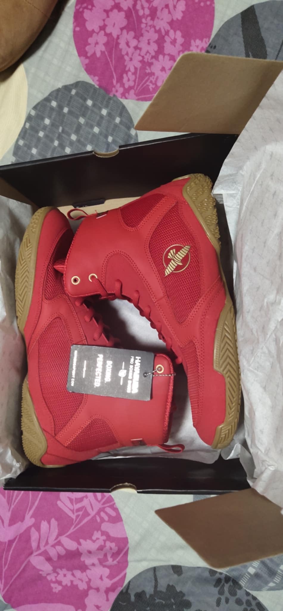 Hayabusa Pro Boxing Lightweight Shoes | Boxing Shoes for Men and Women, Wrestling Shoes, Boxing Boots, Cross Training Shoes, Boxing Shoes Women,Boxing Training Shoes customer photo 1