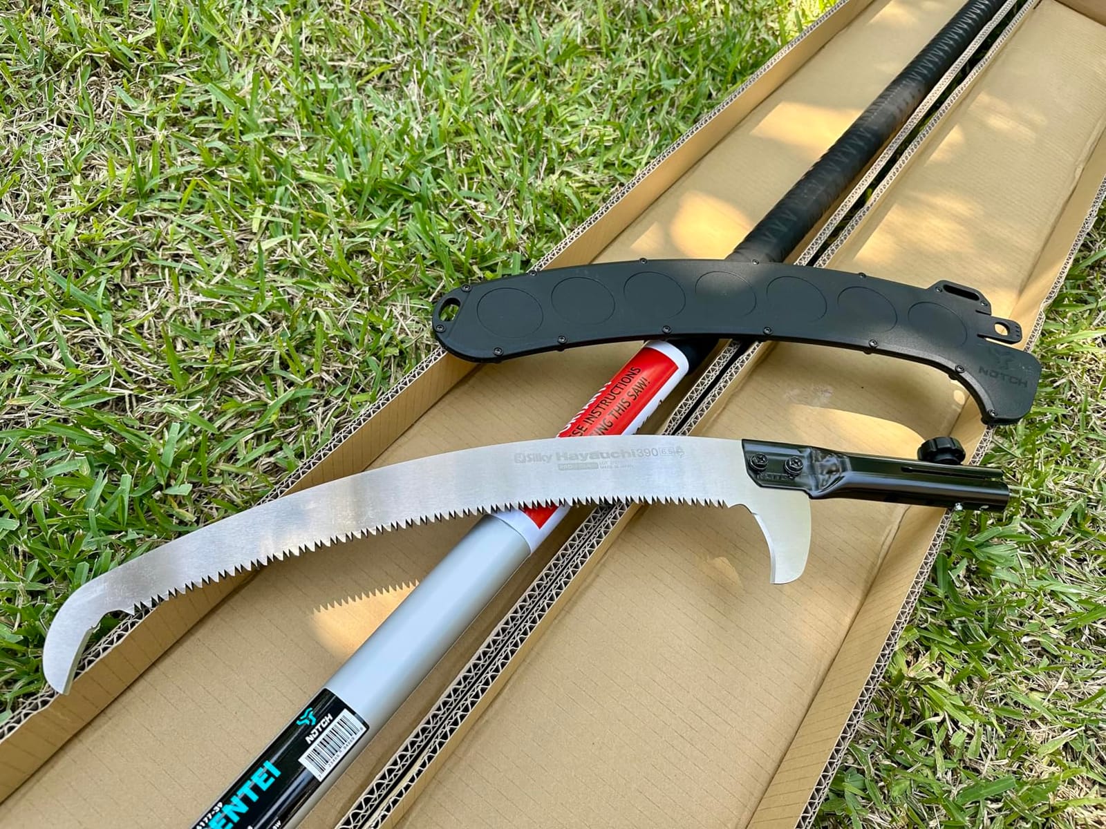 Notch 21' Sentei 4-Section Telescoping Aluminum Polesaw 15.4