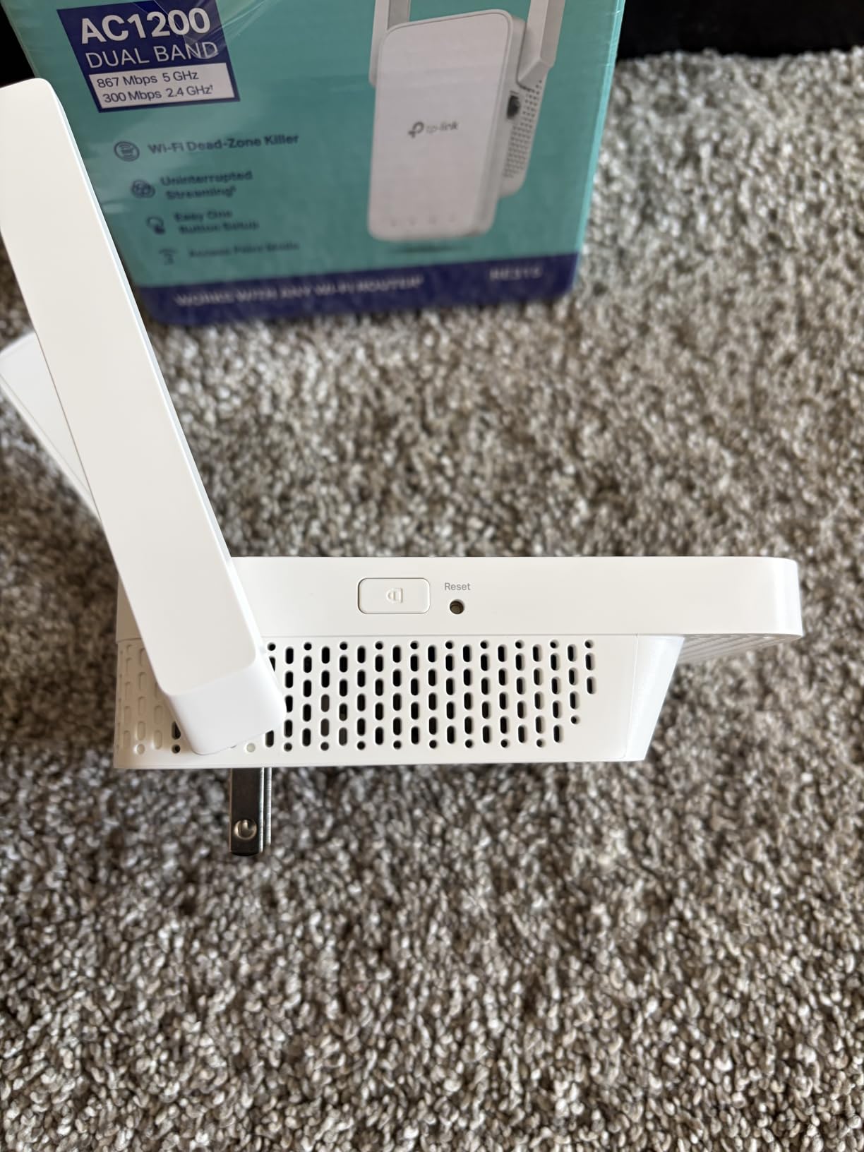 TP-Link AC1200 WiFi Extender Dual Band 5GHz/2.4GHz (RE315) customer photo 2