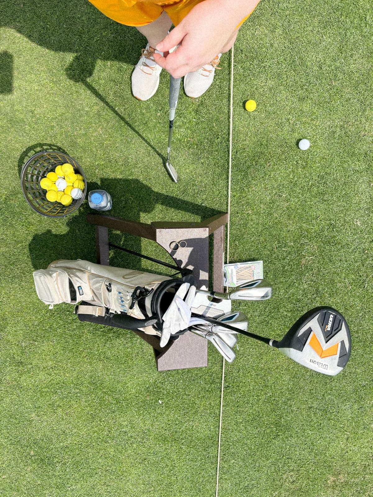 The Original Sunday Golf Loma Bag, 31 Inches | Lightweight Golf Bag, With Strap & Stand, Easy to Carry, For Driving Range, Par 3 & Executive Courses customer photo 2