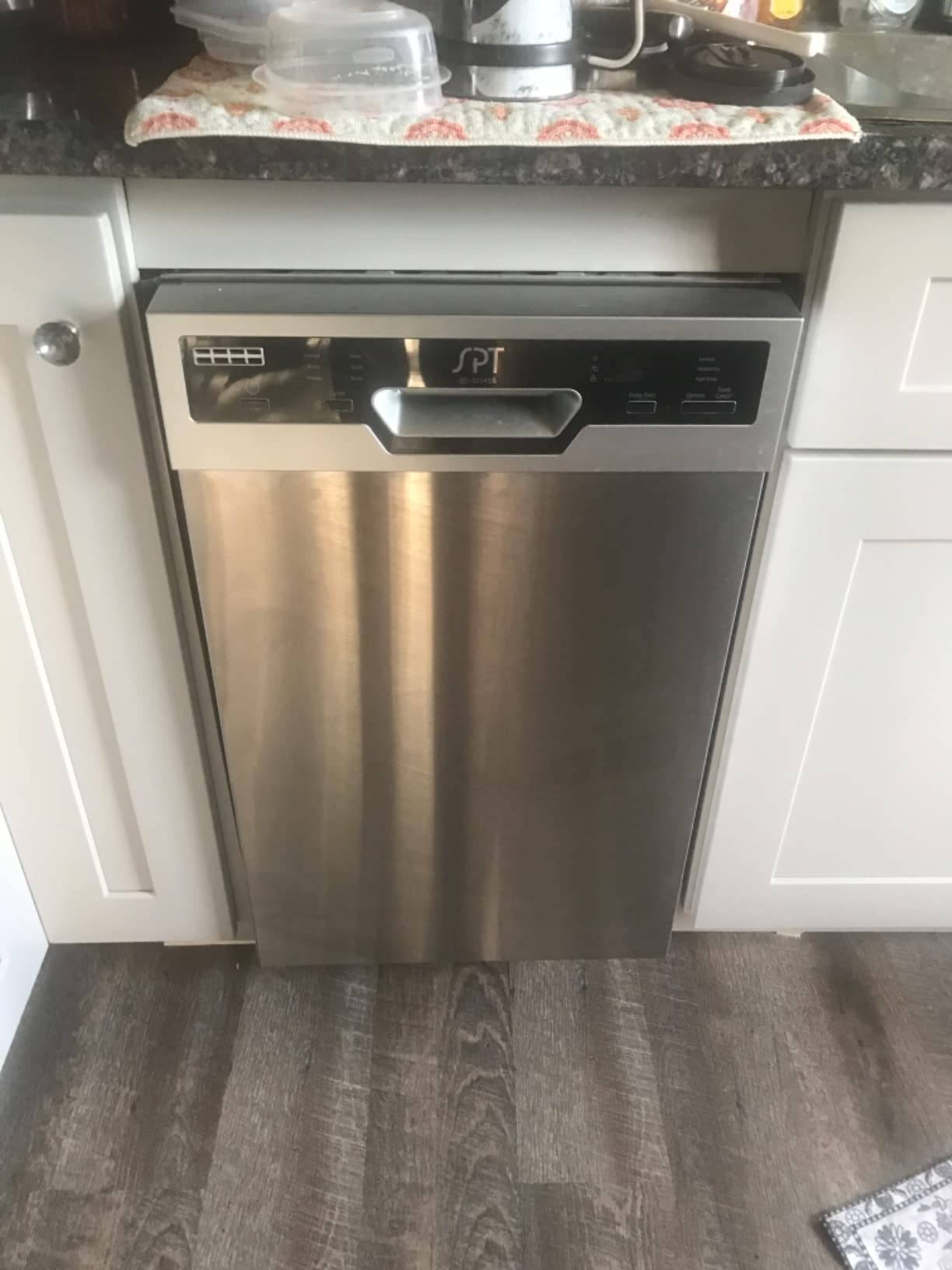 SPT SD-9254SSA 18″ Wide Built-In Stainless Steel Dishwasher w/Heated Drying, ENERGY STAR, 6 Wash Programs, 8 Place Settings and Stainless Steel Tub customer photo 2