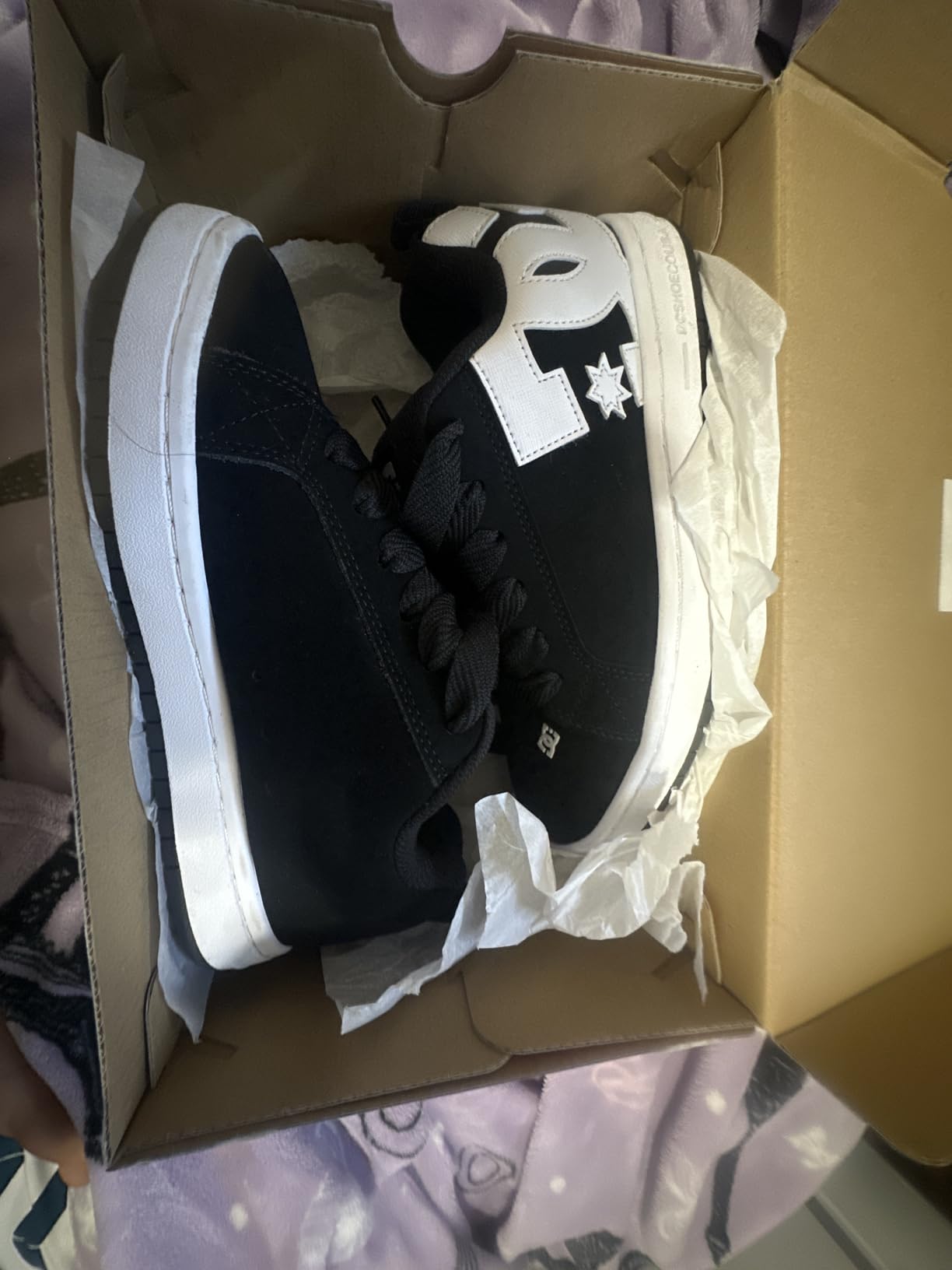 DC Shoes Mens Court Graffik Casual Low Top Skate Shoe Sneaker customer photo 2