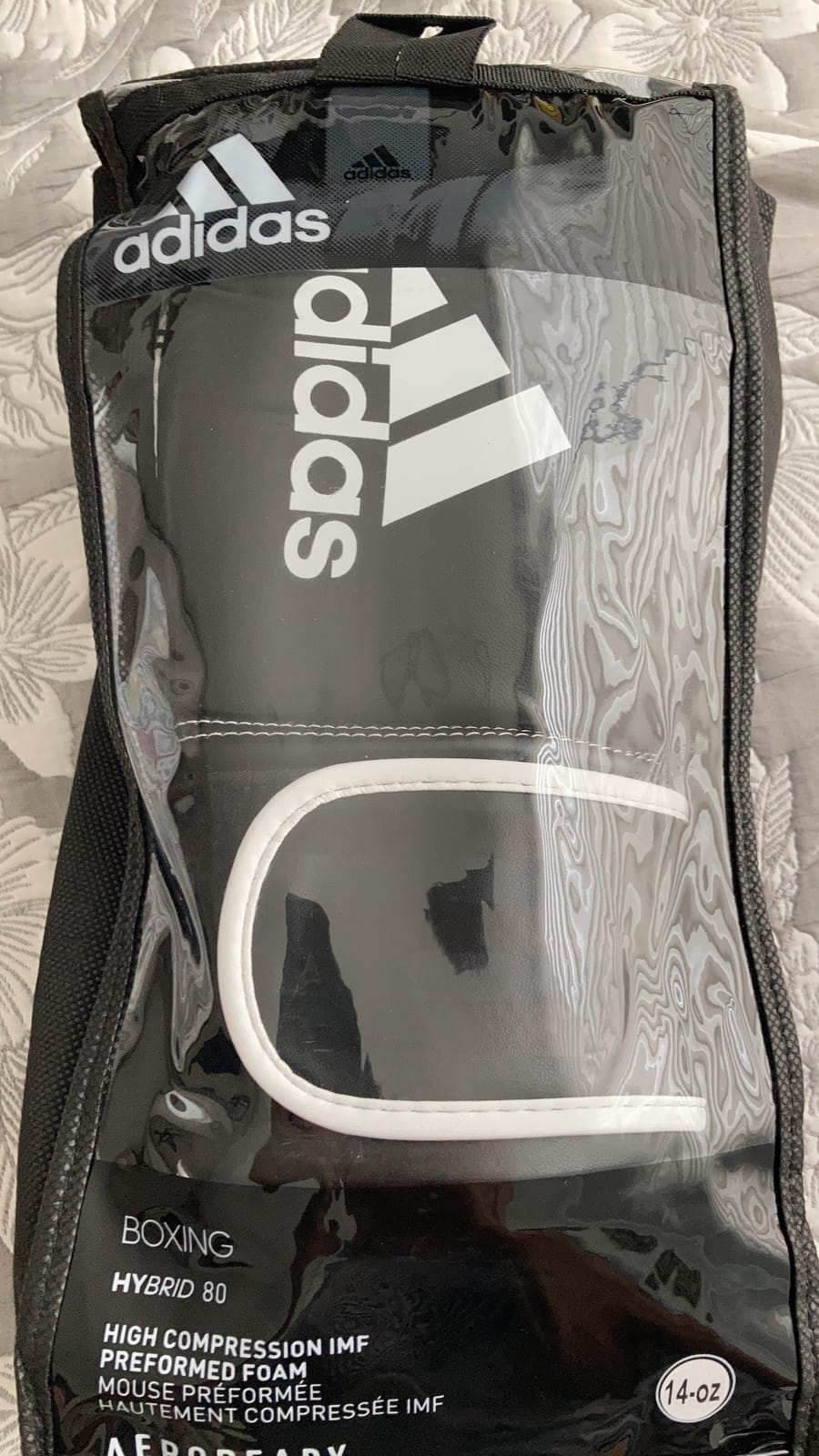 Adidas Hybrid 80 Boxing Gloves - Adult Boxing Gloves for Men & Women - Heavy Bag Gloves, Kickboxing Gloves for Women, MMA Sparring Gloves, Punching Bag Gloves for Men customer photo 2