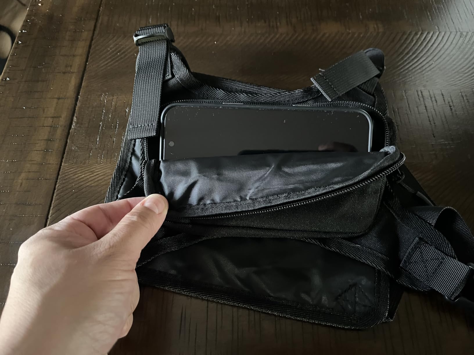MVRK Water Resistant Running Vest Chest Pack with Phone Holder customer photo 1