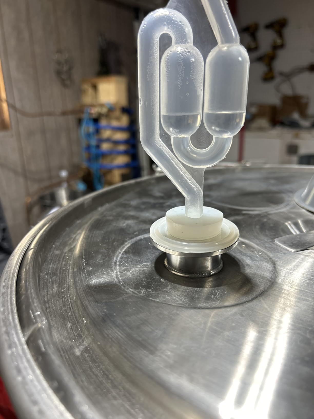 Stainless Steel Fermenter Conical Home Brewing Fermentation Tank (316, 35L) customer photo 2