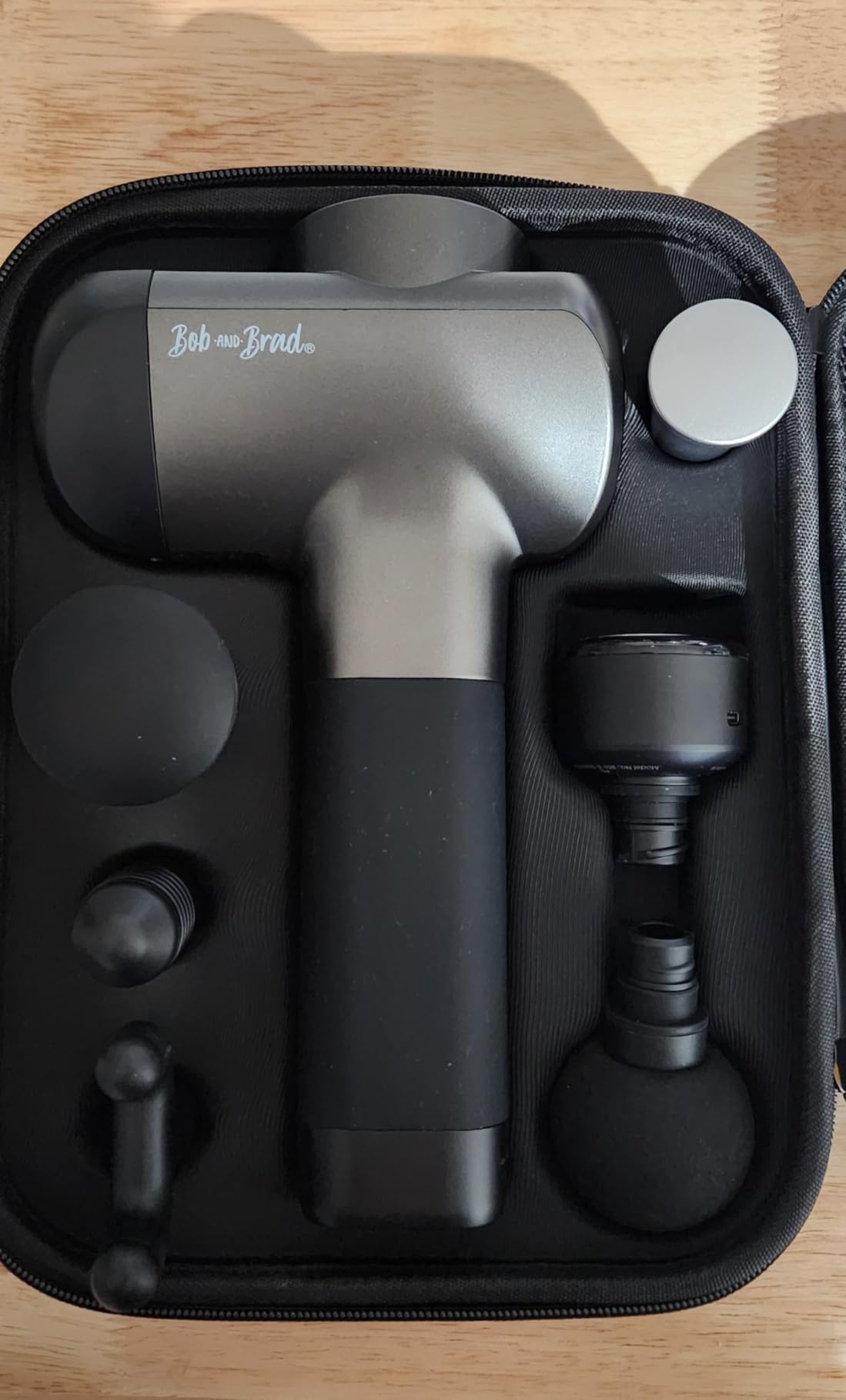 BOB AND BRAD X6 Pro Massage Gun Deep Tissue Percussion with Metal Head | FSA Eligible Professional Muscle Massage Gun for Athletes, HSA Electric Massager Gun for Pain Relief, Gift for Men Women customer photo 1