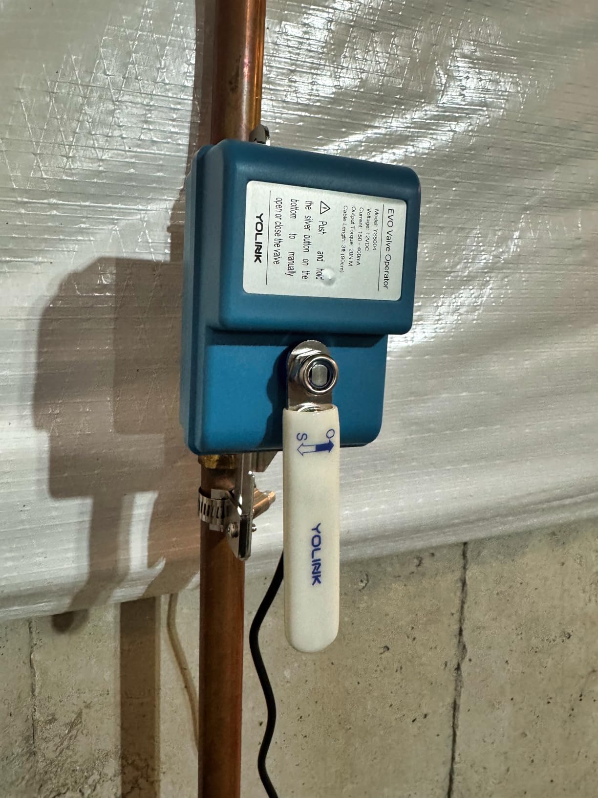 YoLink Water Shutoff Kit: Controller + EVO + 3-Pack Sensors + Hub customer photo 1