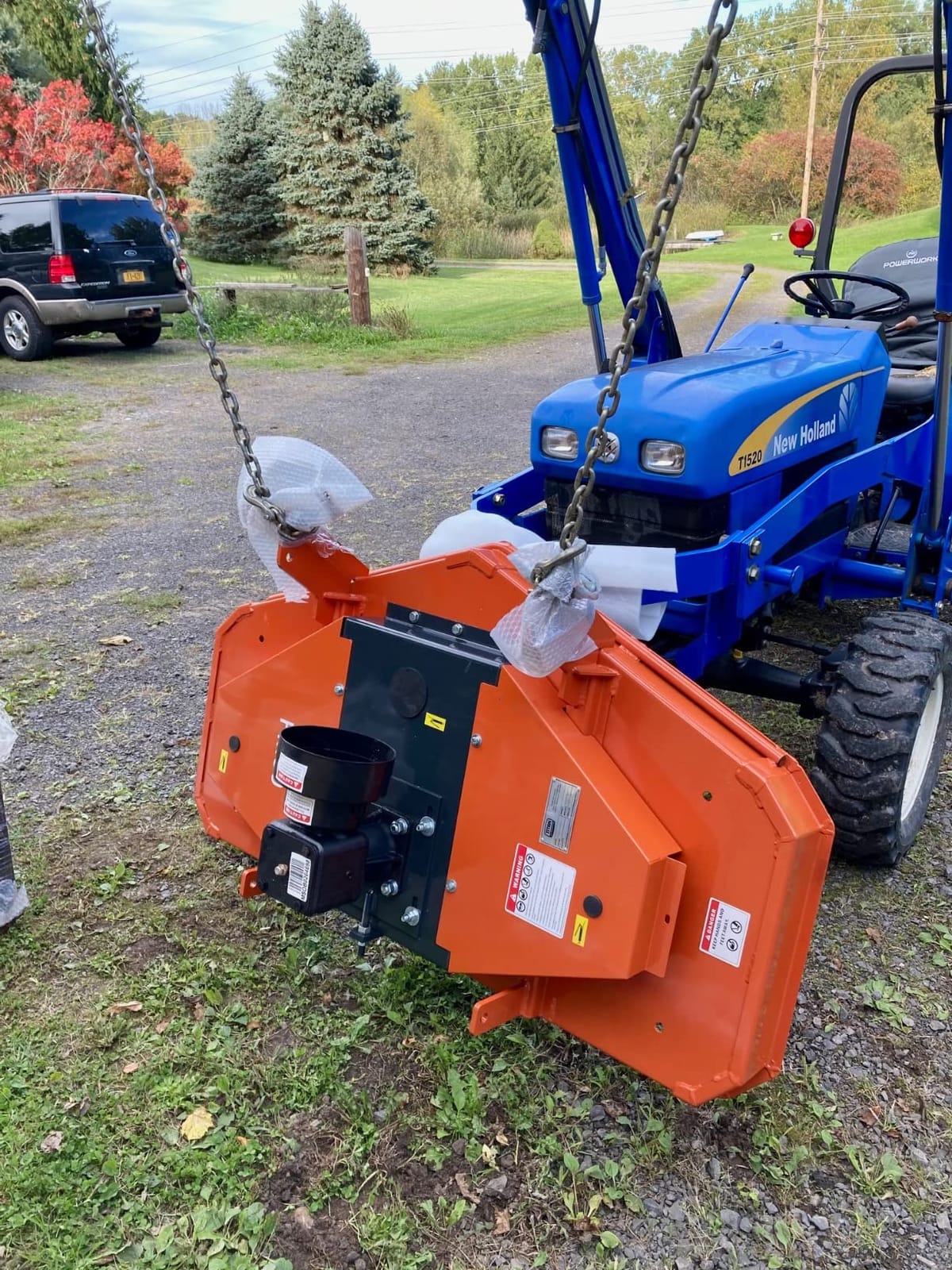 Titan Attachments 3 Point PTO Finish Mower, 72