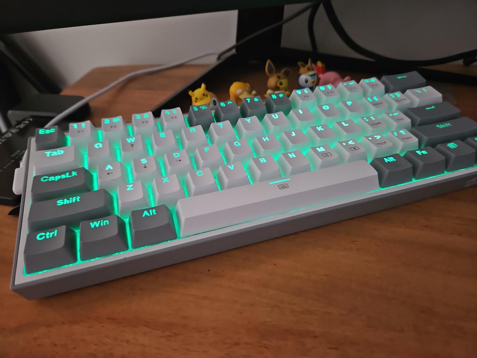 Redragon K617 Wired 60% Compact Hot-Swap RGB Gaming Mechanical Keyboard customer photo 2