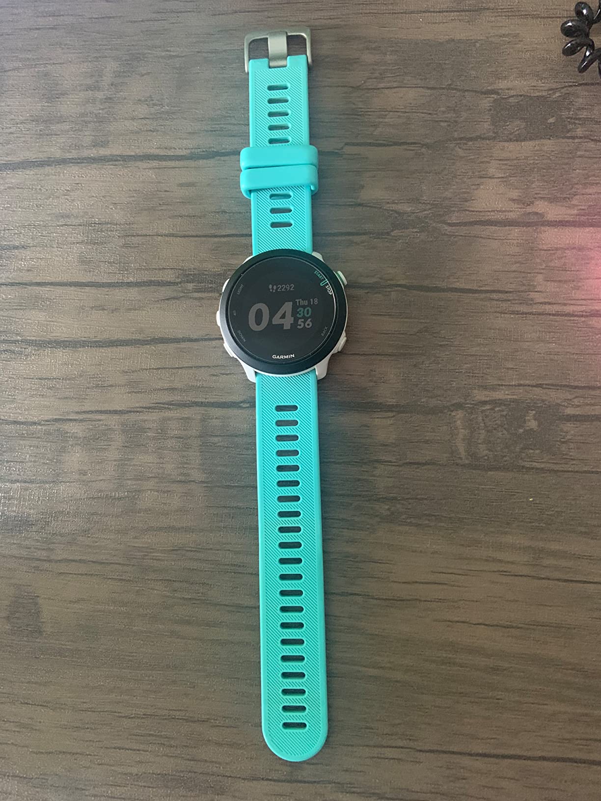 Band Compatible with Garmin Forerunner 55 20mm Soft Silicone Replacement Watch Band Strap Wristband for Forerunner 570 42mm/165/158/645/245/Vivoactive 5/6/Venu 2 Plus/Galaxy watch 4 42MM customer photo 2