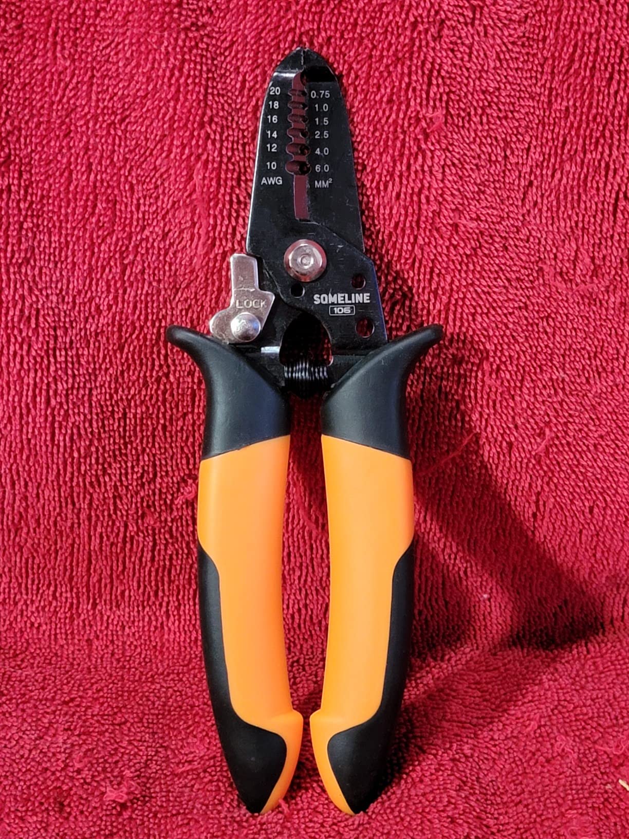 SOMELINE Wire Terminal Crimping Tool Kit, 22-10 AWG with 45-Type Connectors customer photo 2