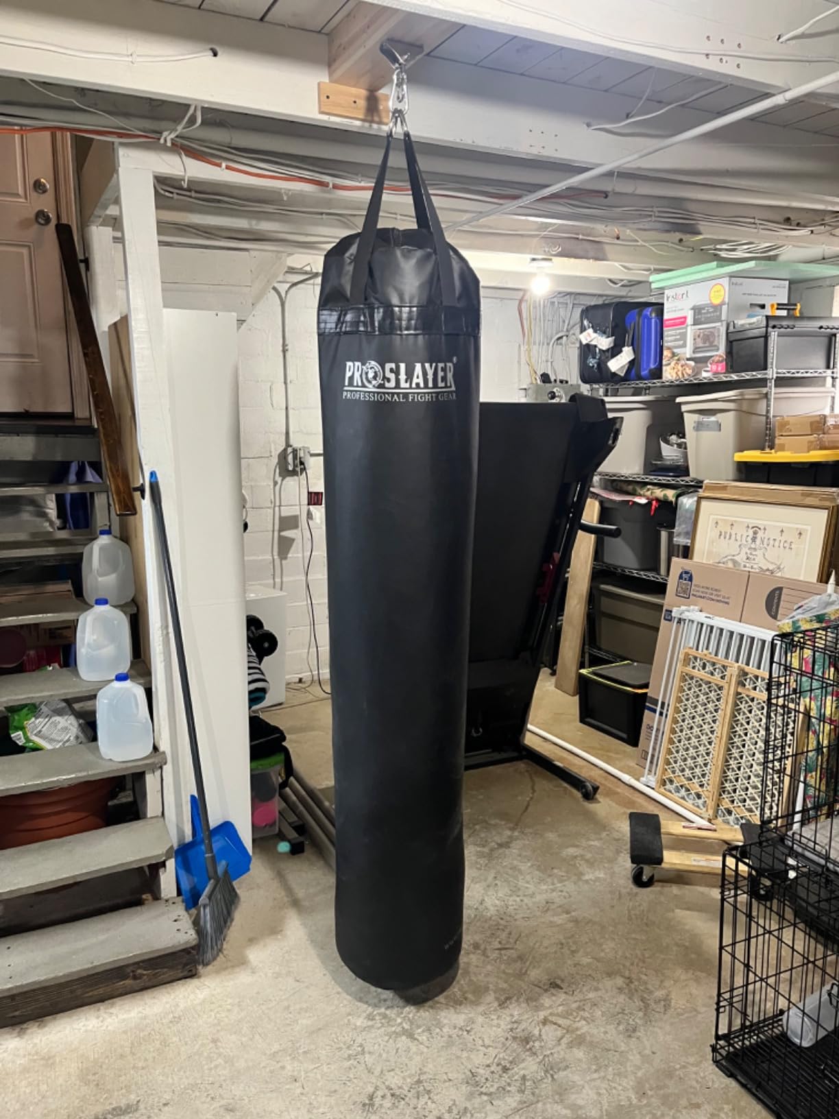 6ft Tall 150lb Muay Thai Kickboxing Boxing MMA Heavy Bag UNFILLED - Made in USA customer photo 1