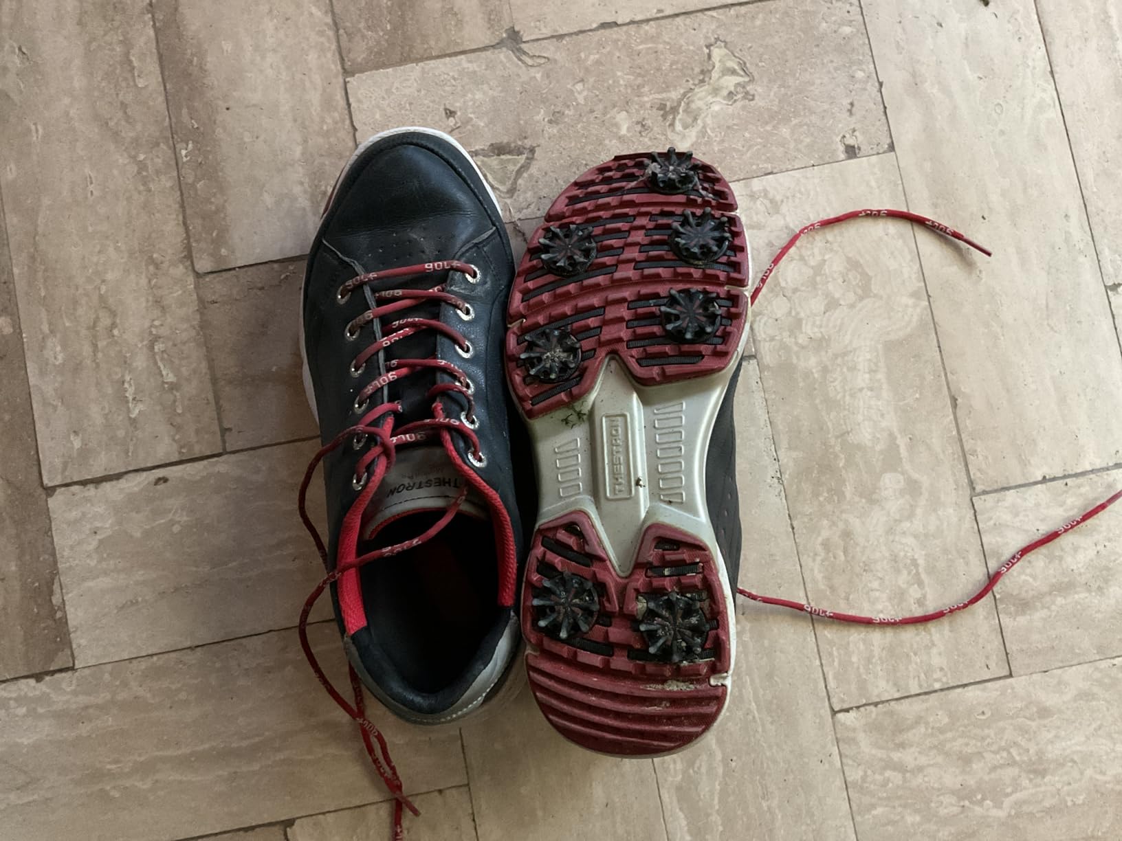 THESTRON 2021 Men Golf Shoes Professional Spikes Golf Sport Sneakers Waterproof Mens Trainers Golfing customer photo 2