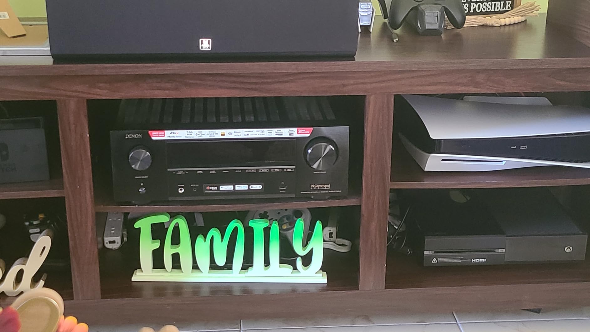 Denon AVR-X1700H 7.2 Channel AV Receiver - 80W/Channel, Built-in HEOS customer photo 2
