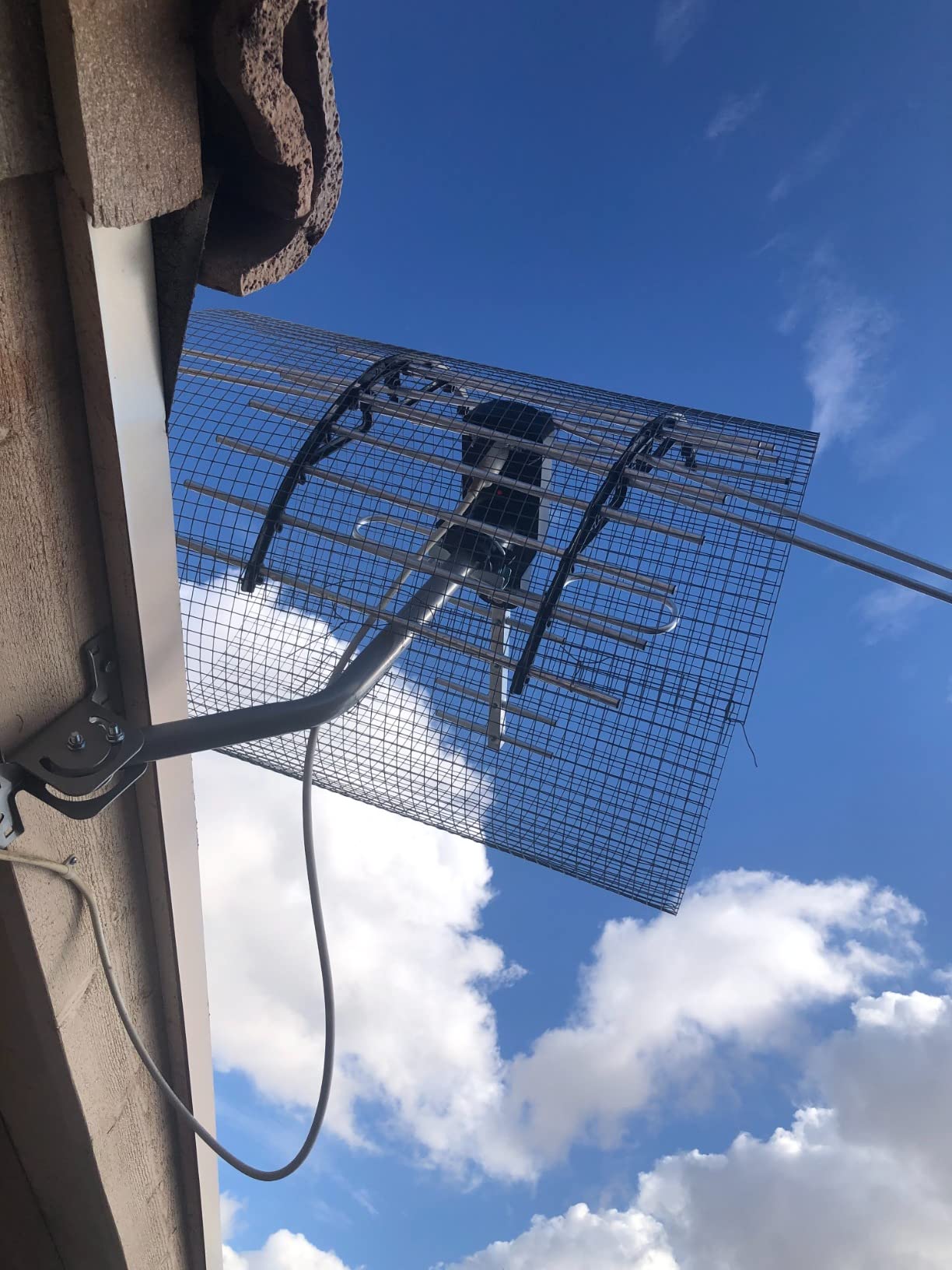 PIBIDI Amplified TV Antenna for Attic/Outdoor, 360° Remote Rotation customer photo 2