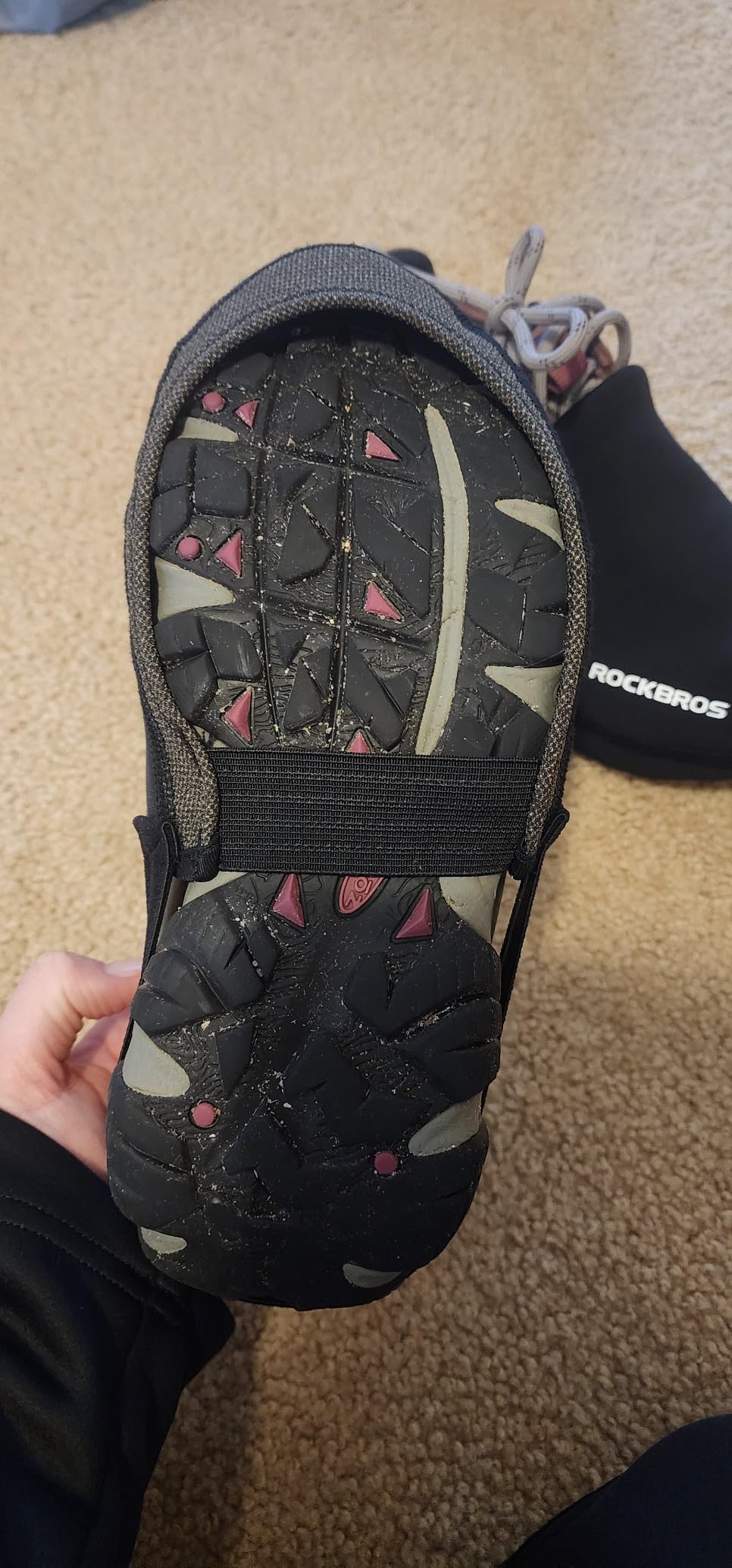 ROCKBROS Cycling Shoe Toe Covers for Men Women Winter customer photo 1