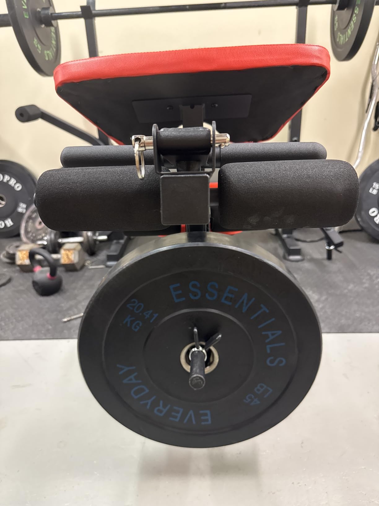 OPPSDECOR Weight Bench Set with Squat Rack, 900LBS Adjustable for Home Gym | Leg Extension & Curl, Preacher Curl Pad, ASTM-Certified 900LBS, Bench Press Rack, Full Body Workout, 2-Second Fold customer photo 1