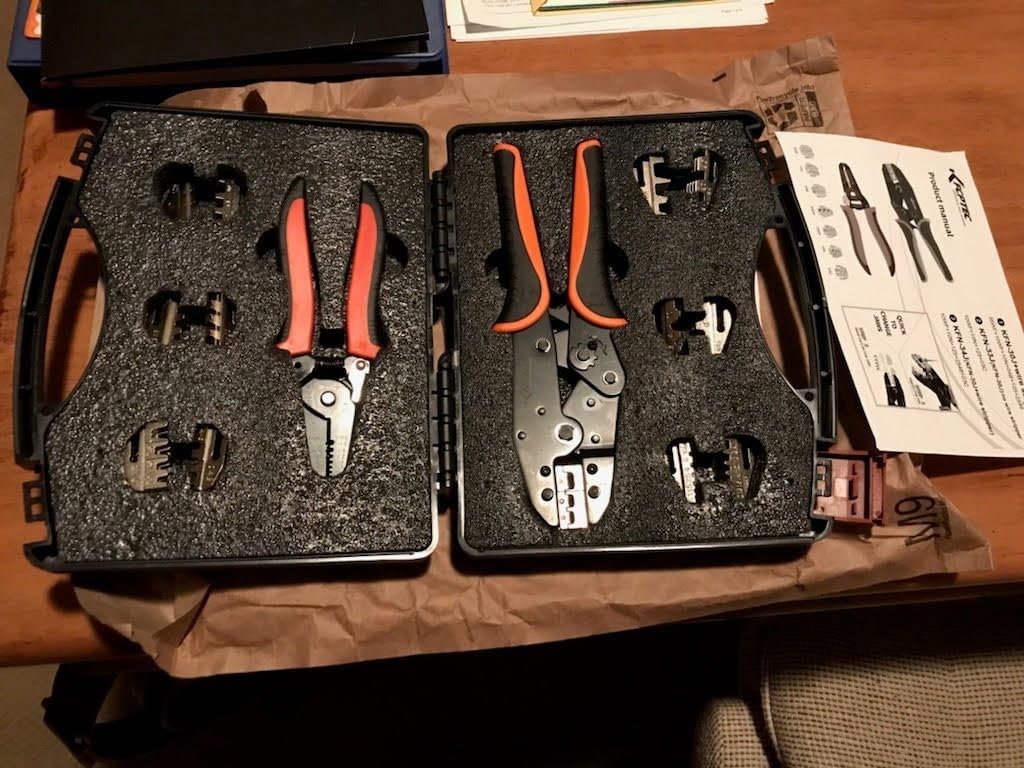 KF CPTEC 9-Piece Wire Crimping Tool Set, 7 Quick-Change Dies & Stripper customer photo 1