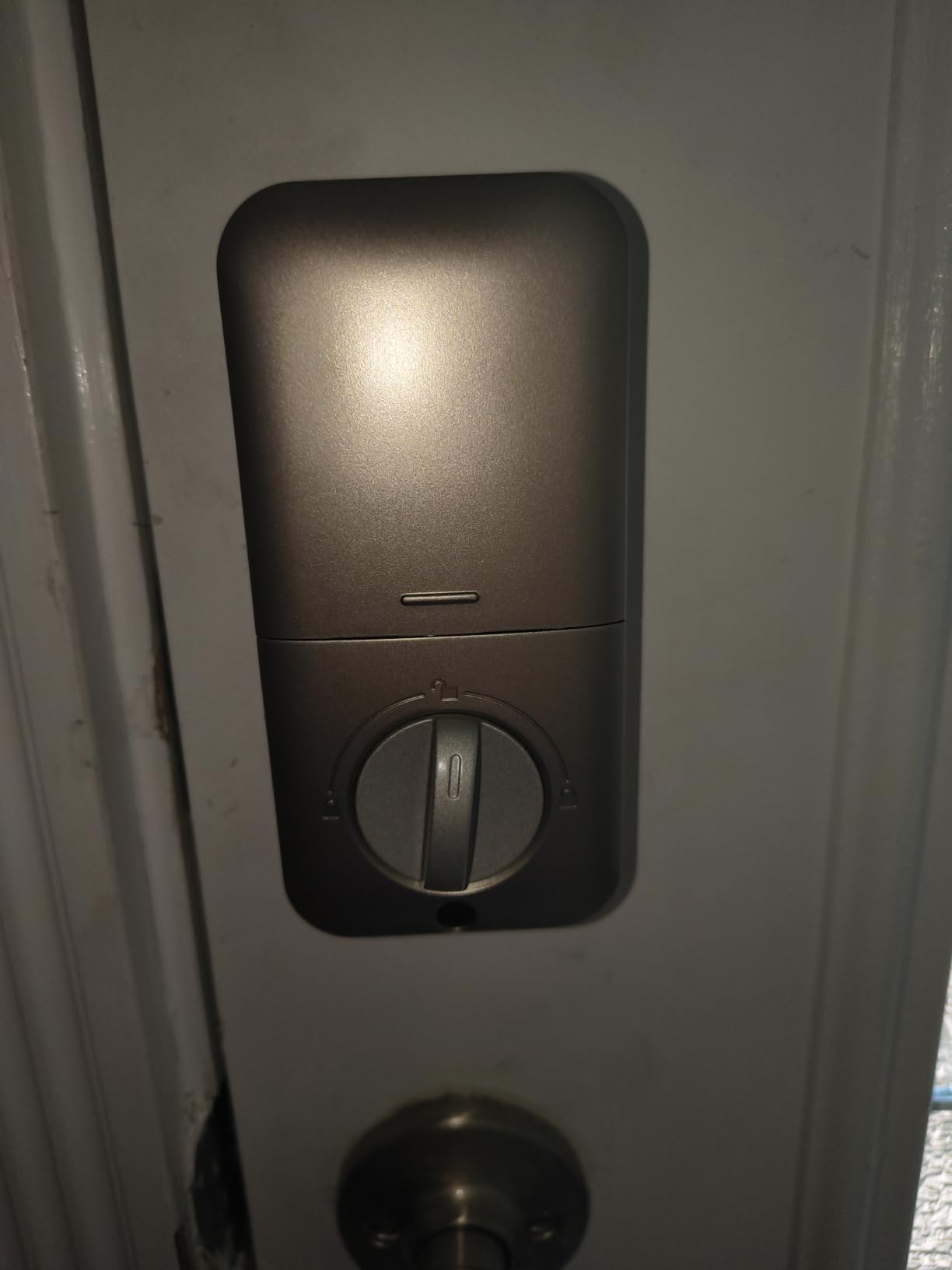 TEEHO TE001 Keyless Entry Deadbolt with Keypad for Front Door, Satin Nickel customer photo 2