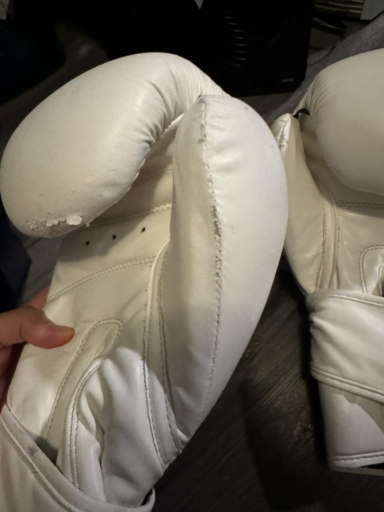 Professional Boxing Gloves Men Women – Pro Training Sparring Gloves, Heavy Bag, MMA Kickboxing Muay Thai Gloves – Hook & Loop with Wrist Support customer photo 1