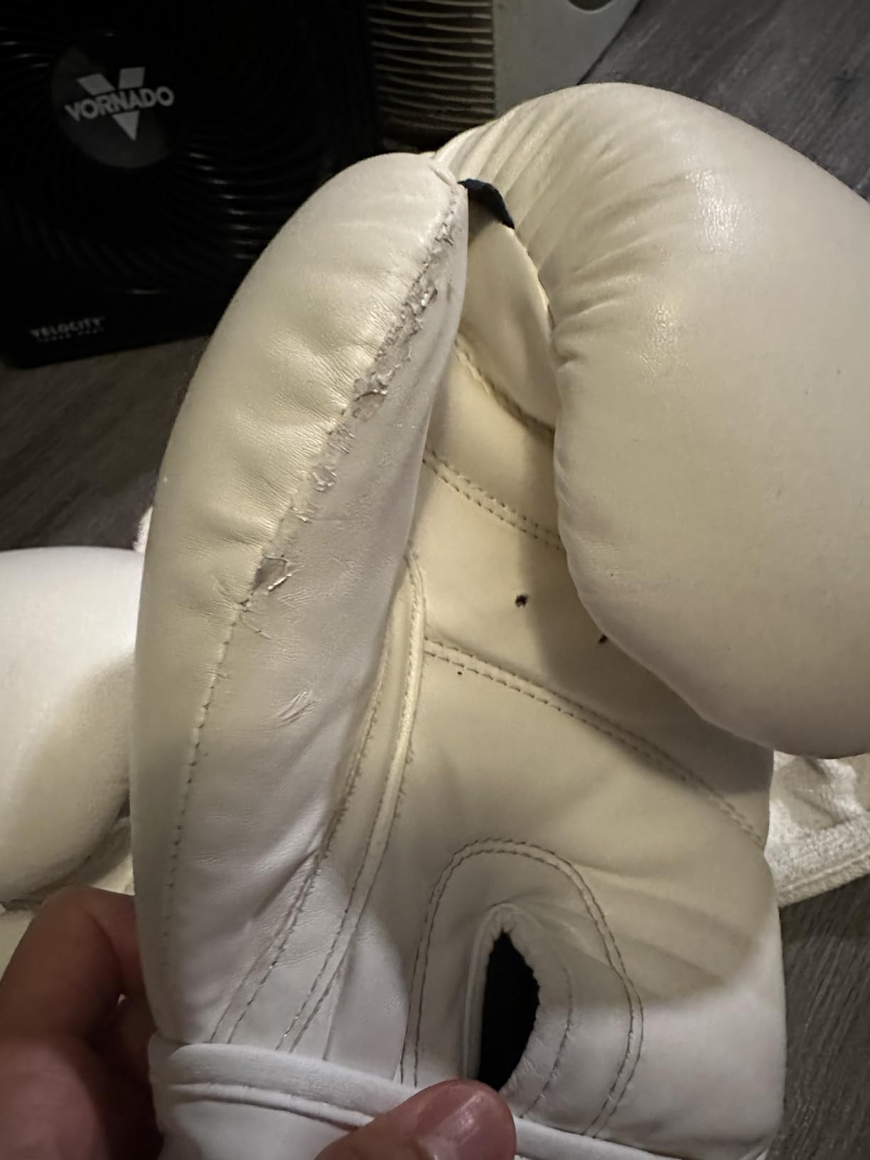 Professional Boxing Gloves Men Women – Pro Training Sparring Gloves, Heavy Bag, MMA Kickboxing Muay Thai Gloves – Hook & Loop with Wrist Support customer photo 2