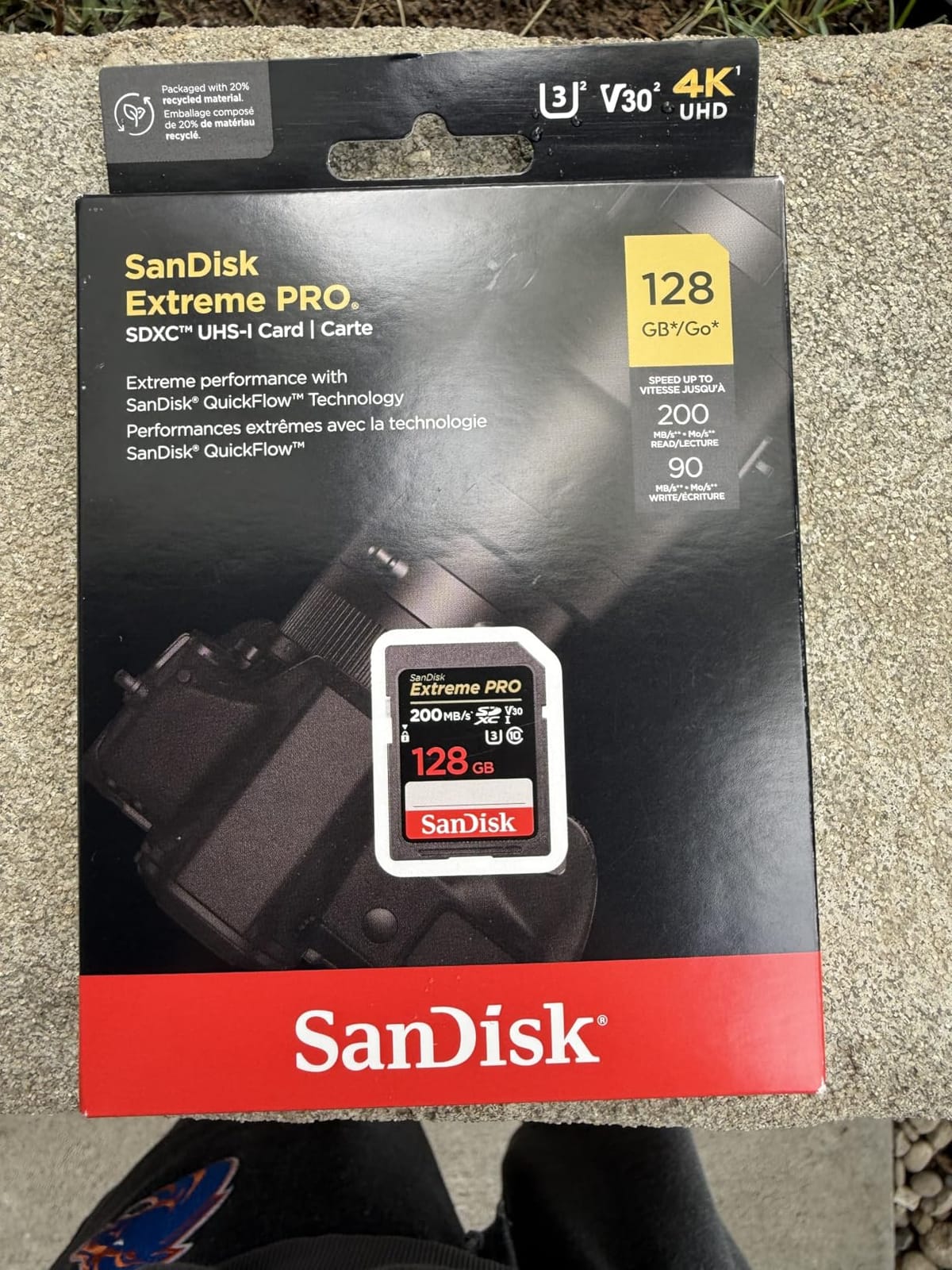 SANDISK 64GB Extreme PRO SDXC UHS-I Memory Card - C10, U3, V30, 4K UHD, SD Card - SDSDXXU-064G-GN4IN customer photo 1