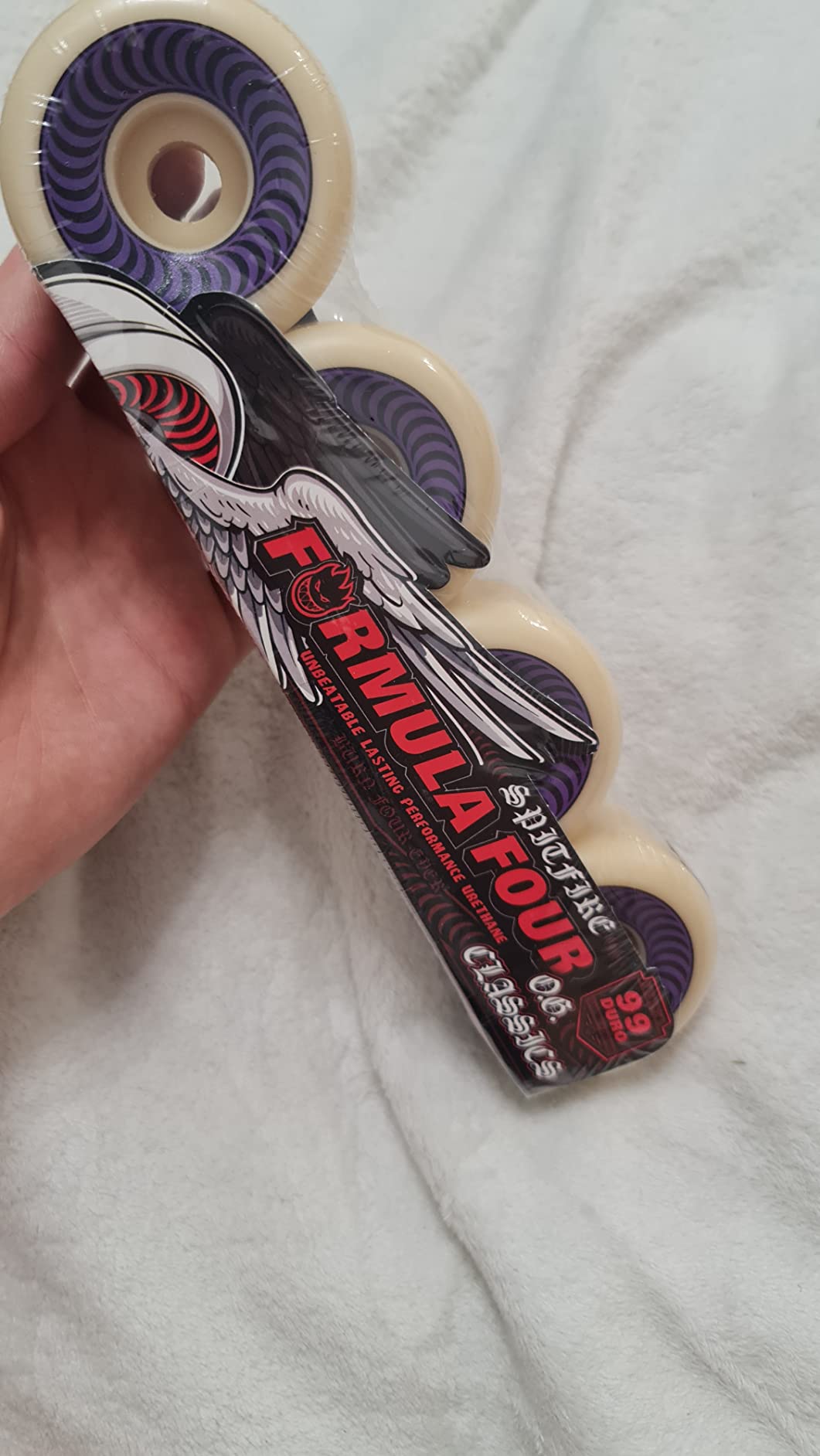 Spitfire Formula Four OG Classic Skateboard Wheels - Set of 4 customer photo 2
