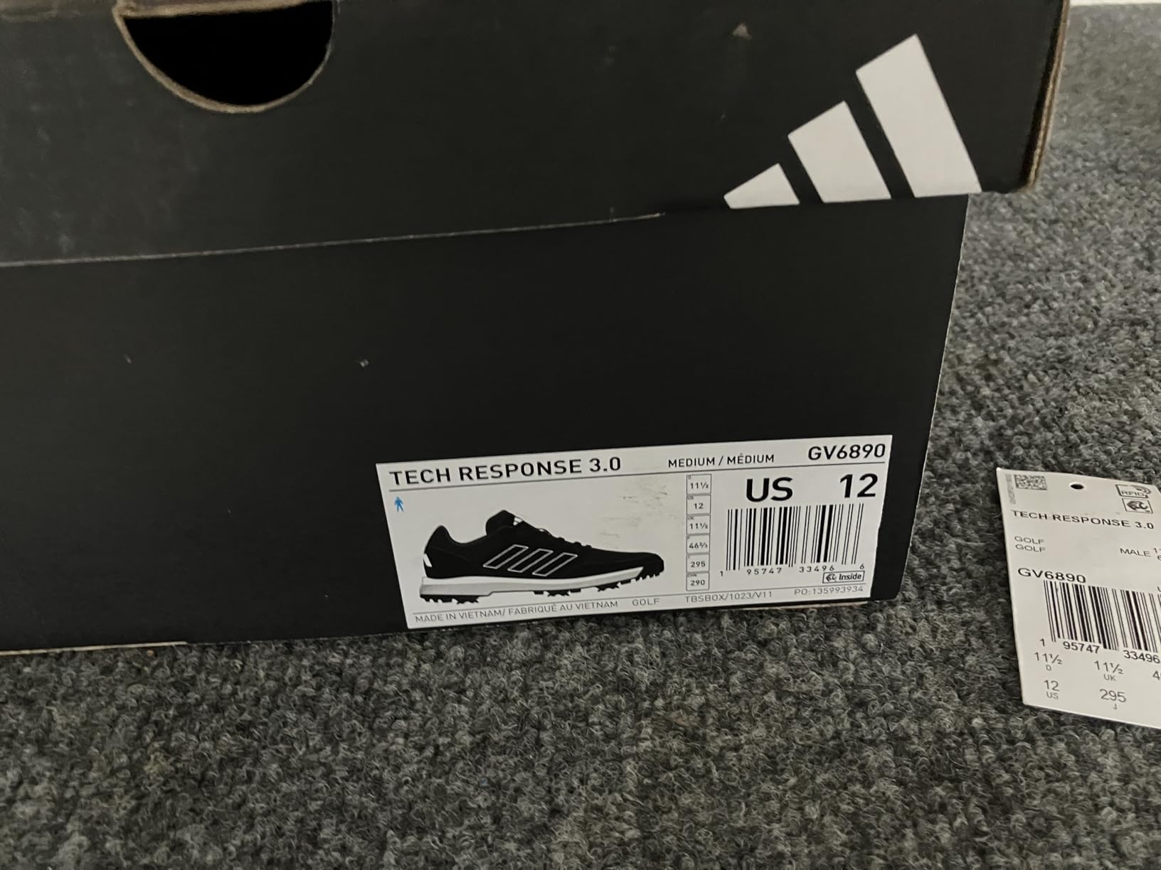 adidas Men's Tech Response 3.0 Golf Shoes customer photo 1