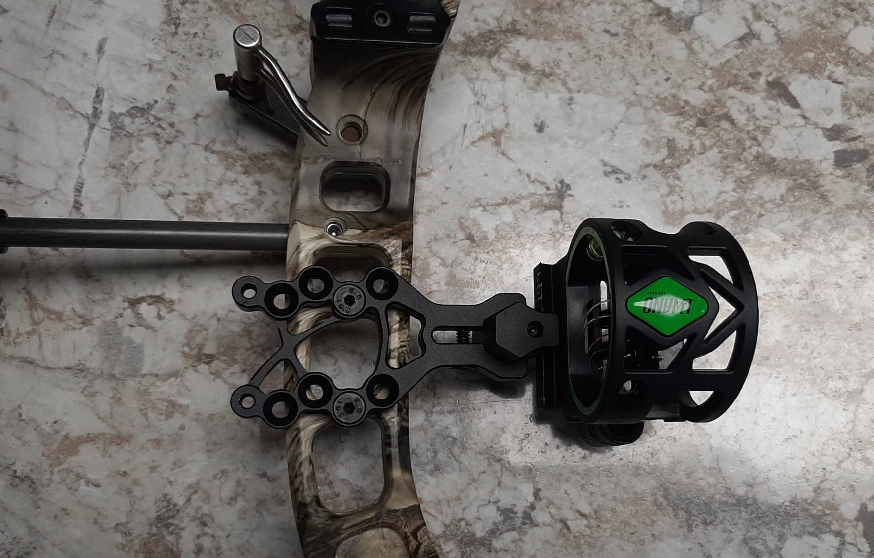 LWANO 5 Pin Bow Sight with Rheostat Light and Reversible Mount Design customer photo 1