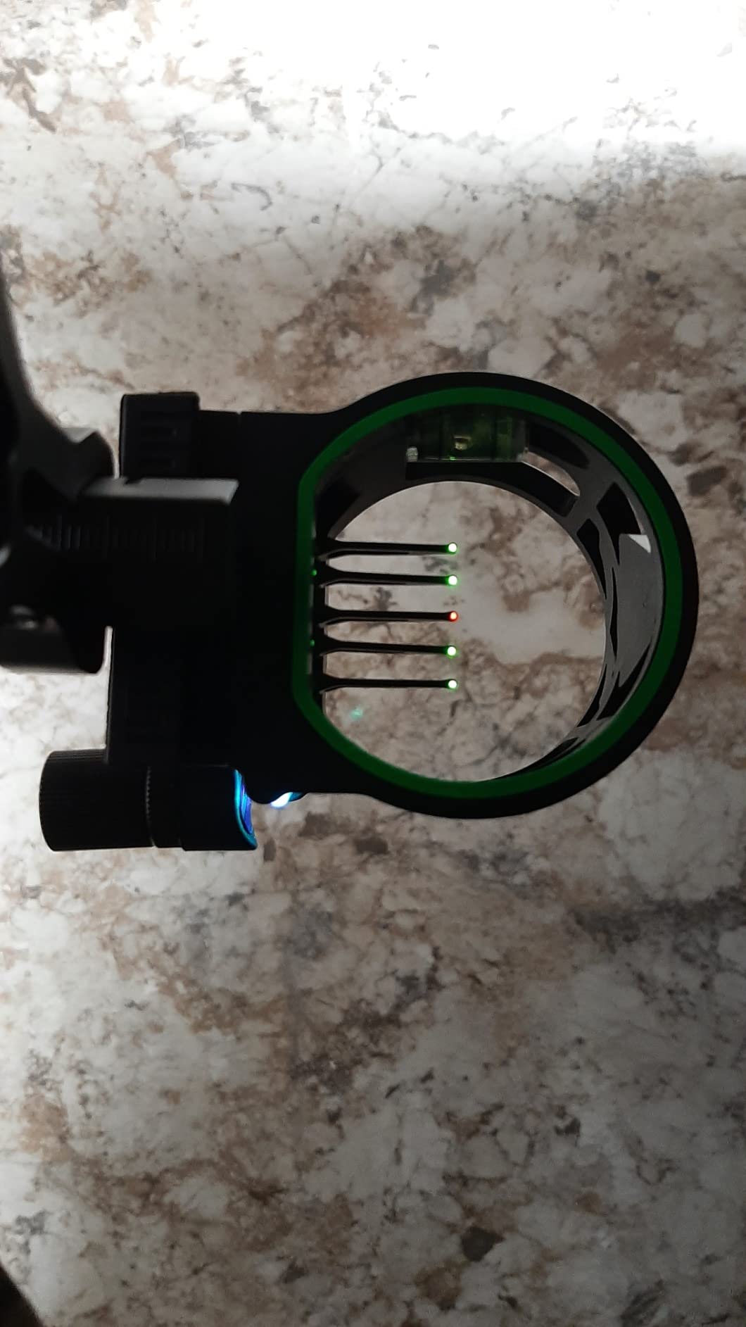 LWANO 5 Pin Bow Sight with Rheostat Light and Reversible Mount Design customer photo 2