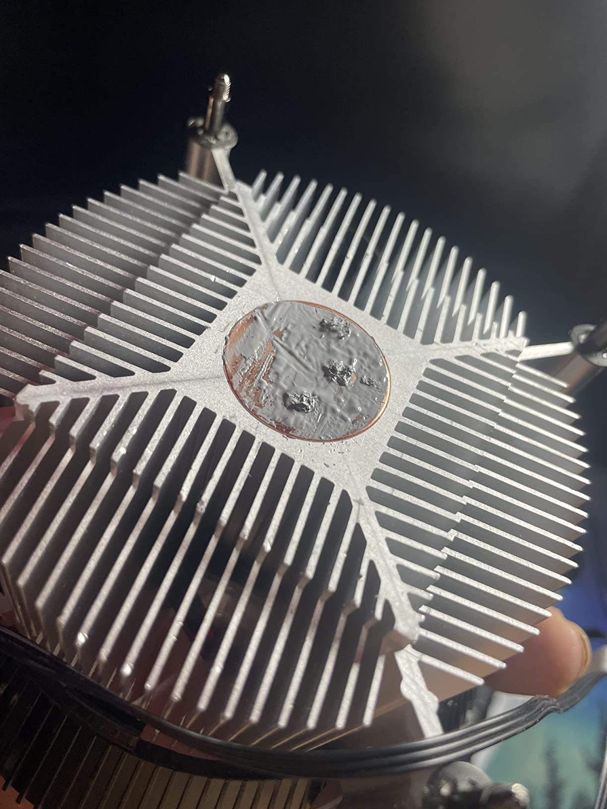 Cooler Master i70C ARGB Low Profile CPU Air Cooler for Intel LGA 1700/1851 Only – 120mm PWM ARGB Fan, 95W TDP, Copper Core Base, Black Aluminum Heatsink customer photo 1